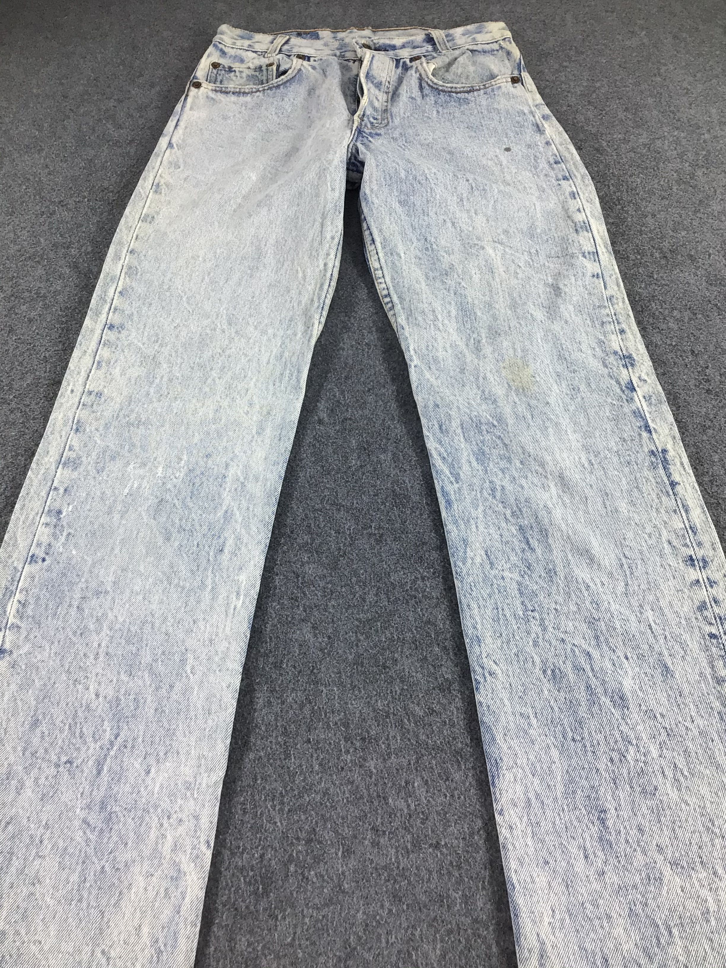 Levi's Vintage Levis 701 Jeans Levi's Acid Wash Denim -J413 Size US 28 / EU 44 - 3 Thumbnail
