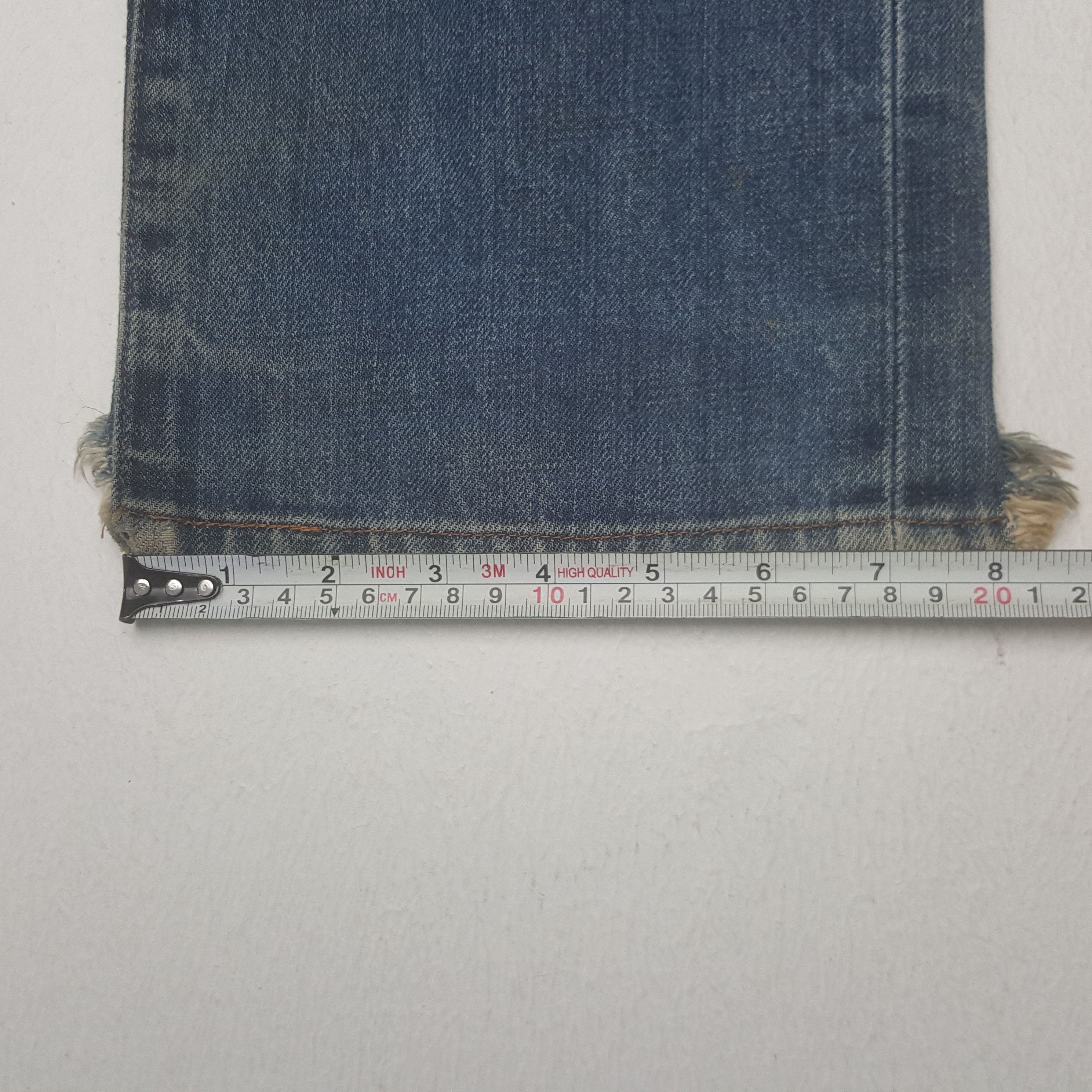Levi's × Vintage Vintage Levi's Distressed Style Selvedge Denim Jeans Size US 31 - 14 Thumbnail