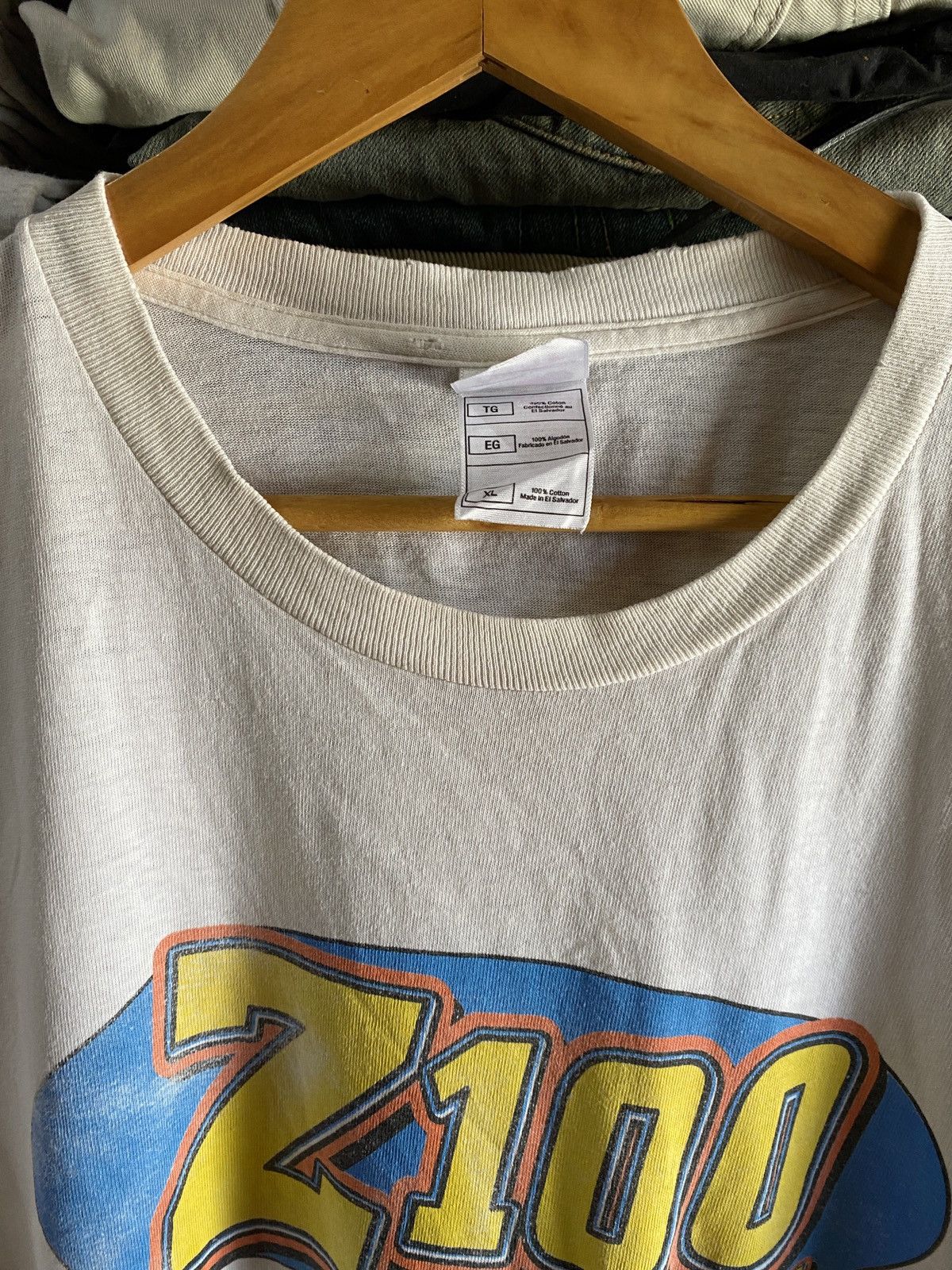 Rap Tees × Vintage Vintage 90s Z100 hit music station Radio USA made Size US XL / EU 56 / 4 - 8 Thumbnail