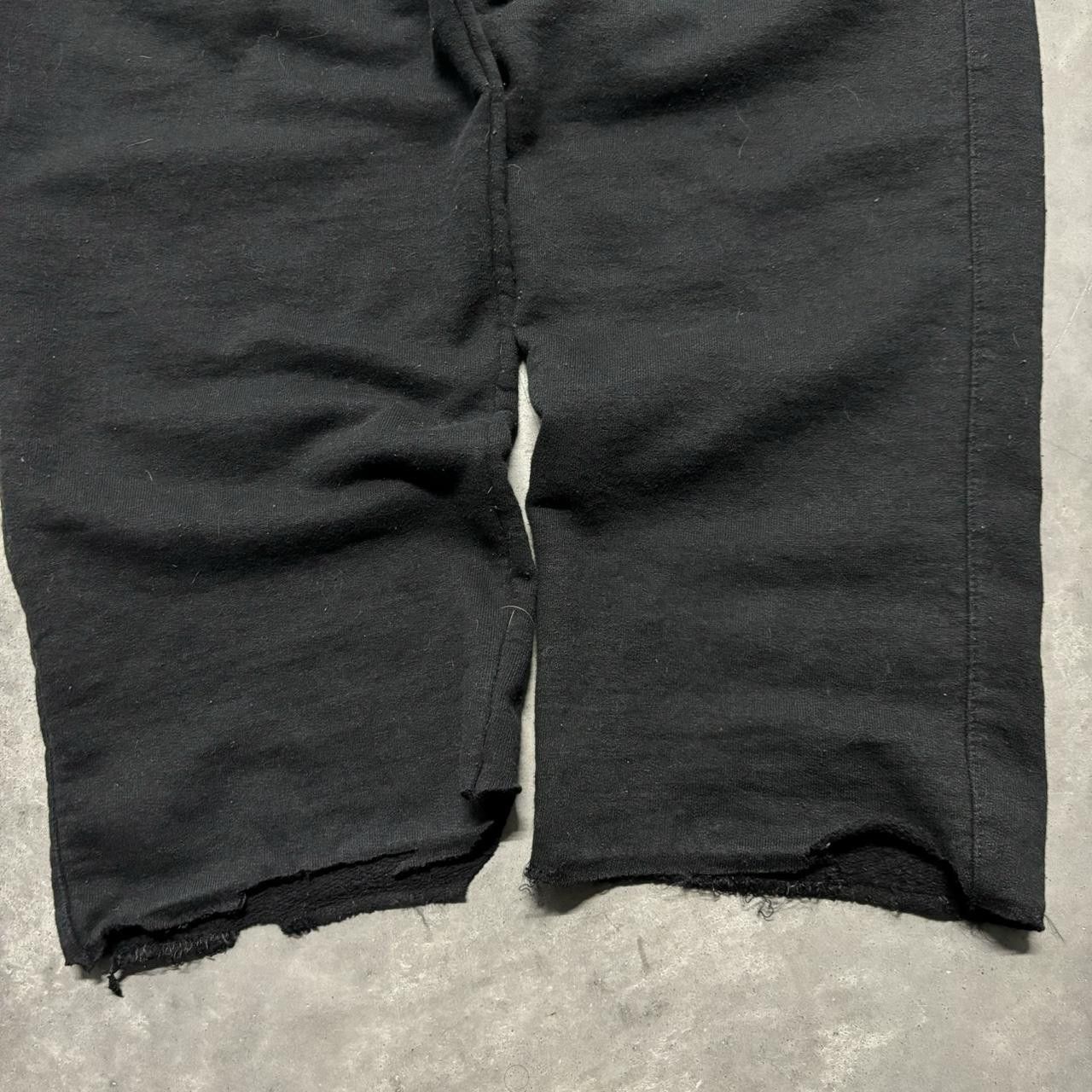 Japanese Brand × Vintage Crazy Vintage Y2K/2000s Black Essential Sweatpants! Size US 34 / EU 50 - 5 Thumbnail