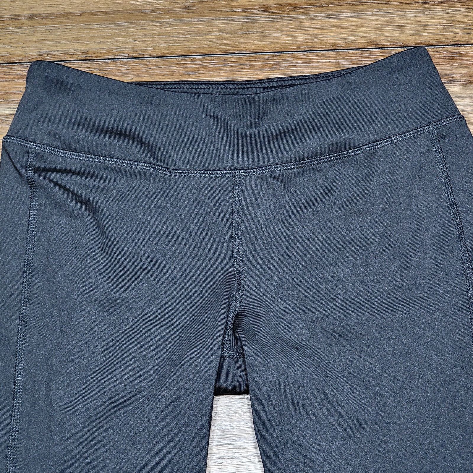 Athletic Works Athletic Works Leggings w/Purple Cuffs - Size XL (14-16) Size 27" / US 4 / IT 40 - 2 Thumbnail