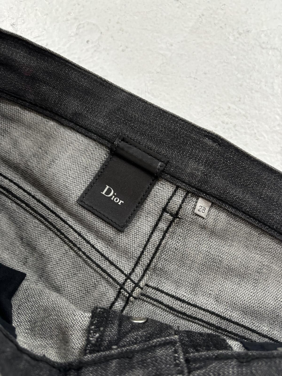 Other Dior Homme SS06 Washed Grey Denim Size US 30 / EU 46 - 6 Thumbnail