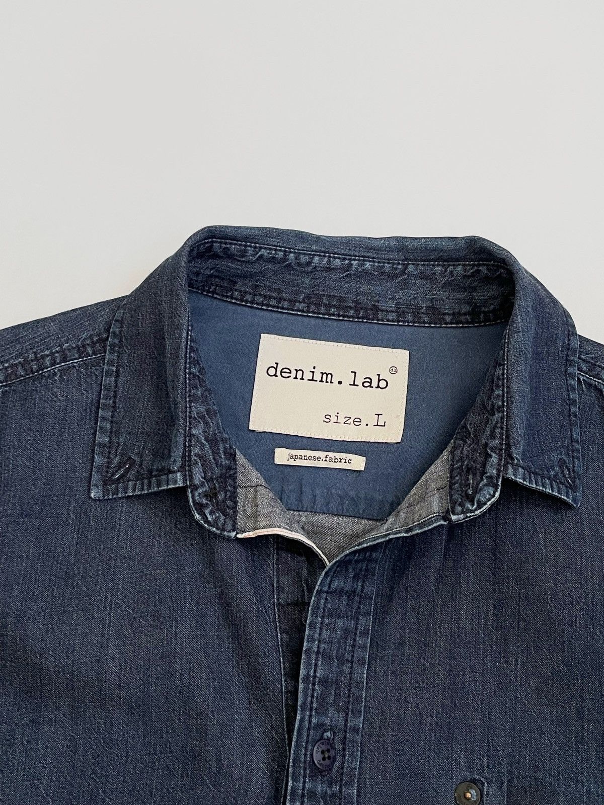 Japanese Brand Denim.Lab Japanes seldwidge denim shirt Size US L / EU 52-54 / 3 - 3 Thumbnail