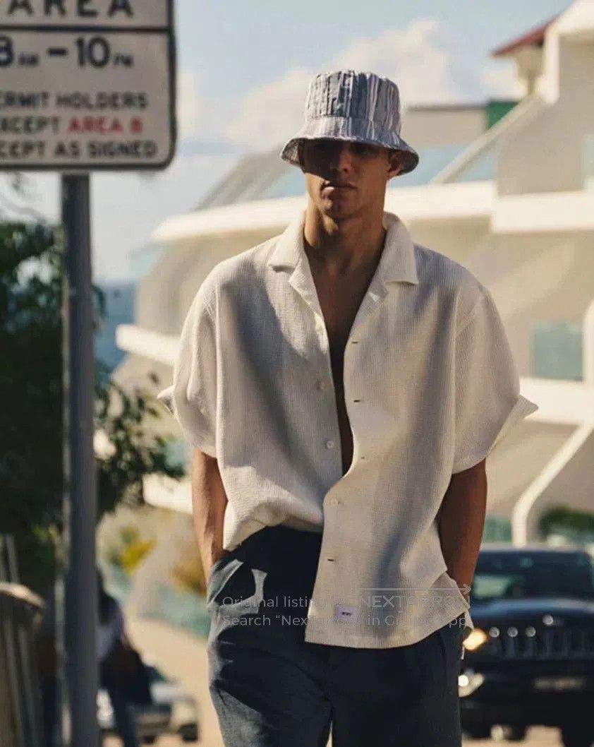 Other White Waffles Cotton Shirt by WTAPS. Size L / US 10 / IT 46 - 2 Thumbnail