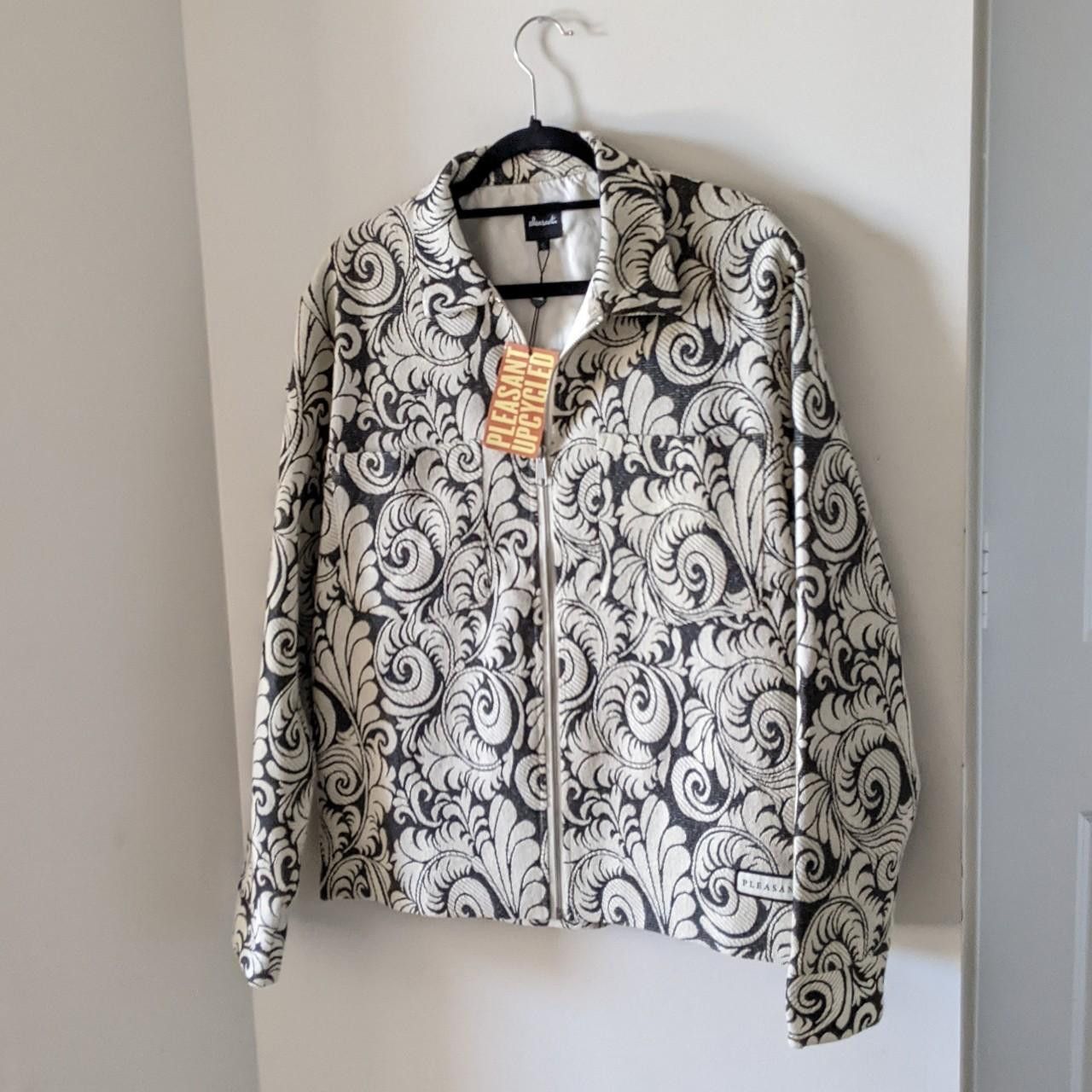 Other Black & White Floral Jacket Size US L / EU 52-54 / 3 - 2 Thumbnail