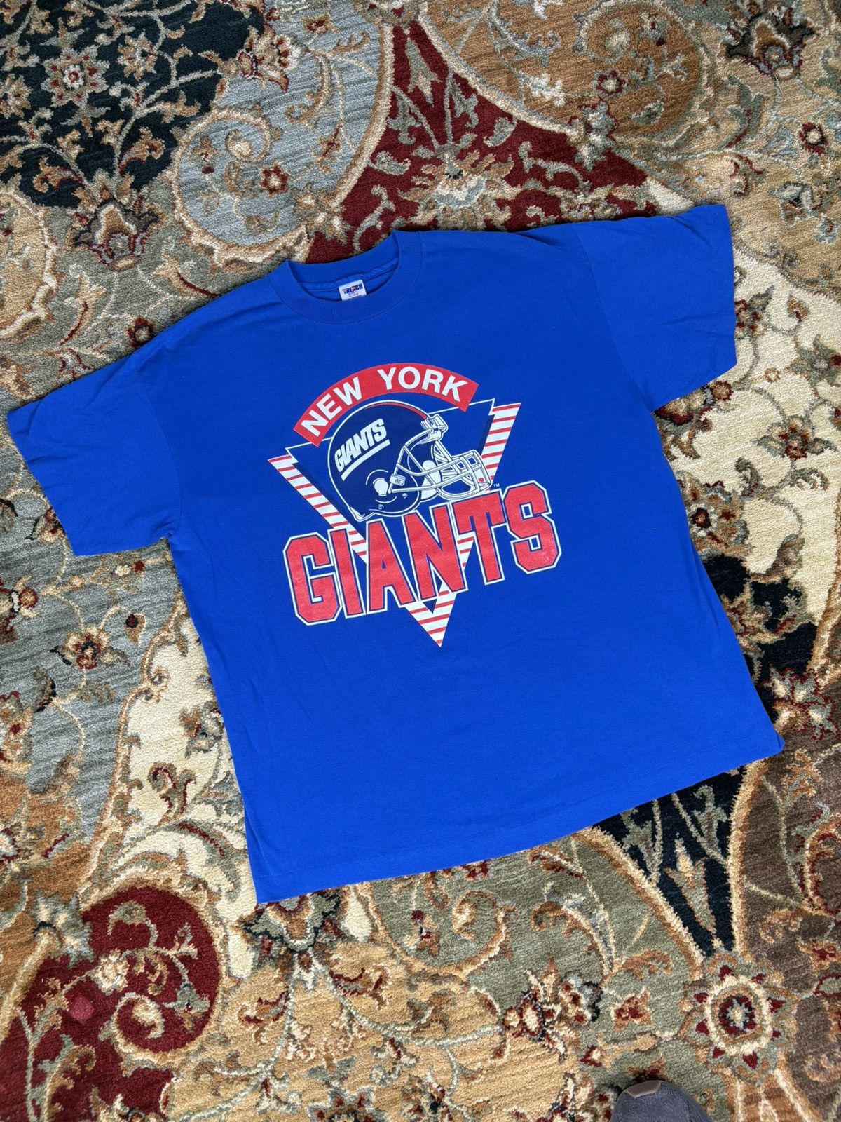 NFL × Vintage Vintage New York Giants 1991 tshirt Size US XL / EU 56 / 4 - 7 Thumbnail