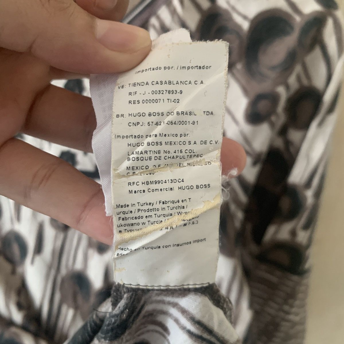 Hugo Boss Boss by Hugo Boss Abstract Art Pattern Women's Tee Size S / US 4 / IT 40 - 6 Thumbnail