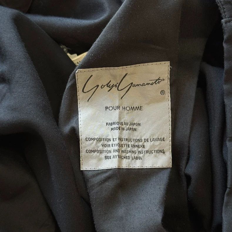 Yohji Yamamoto Yohji Yamamoto size 3 84AW straight-leg pleated pants Size US 28 / EU 44 - 5 Thumbnail