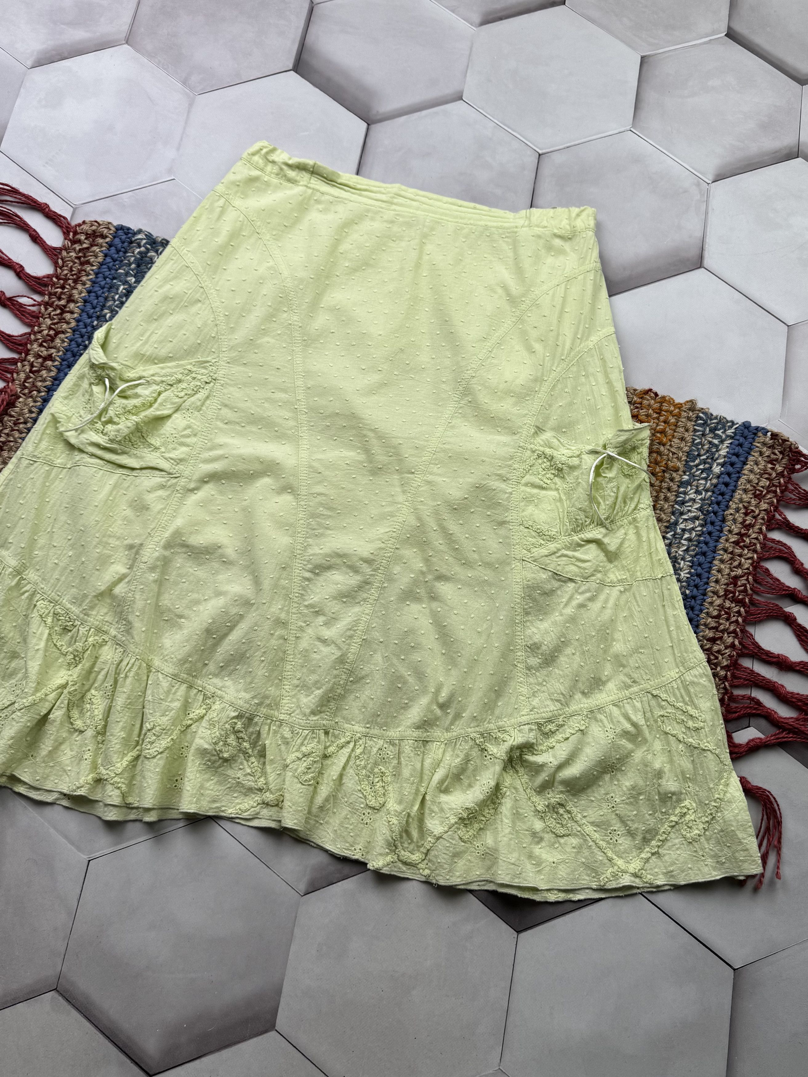Vintage Vintage Flare Cargo Skirt Size 30" / US 8 / IT 44 - 3 Thumbnail