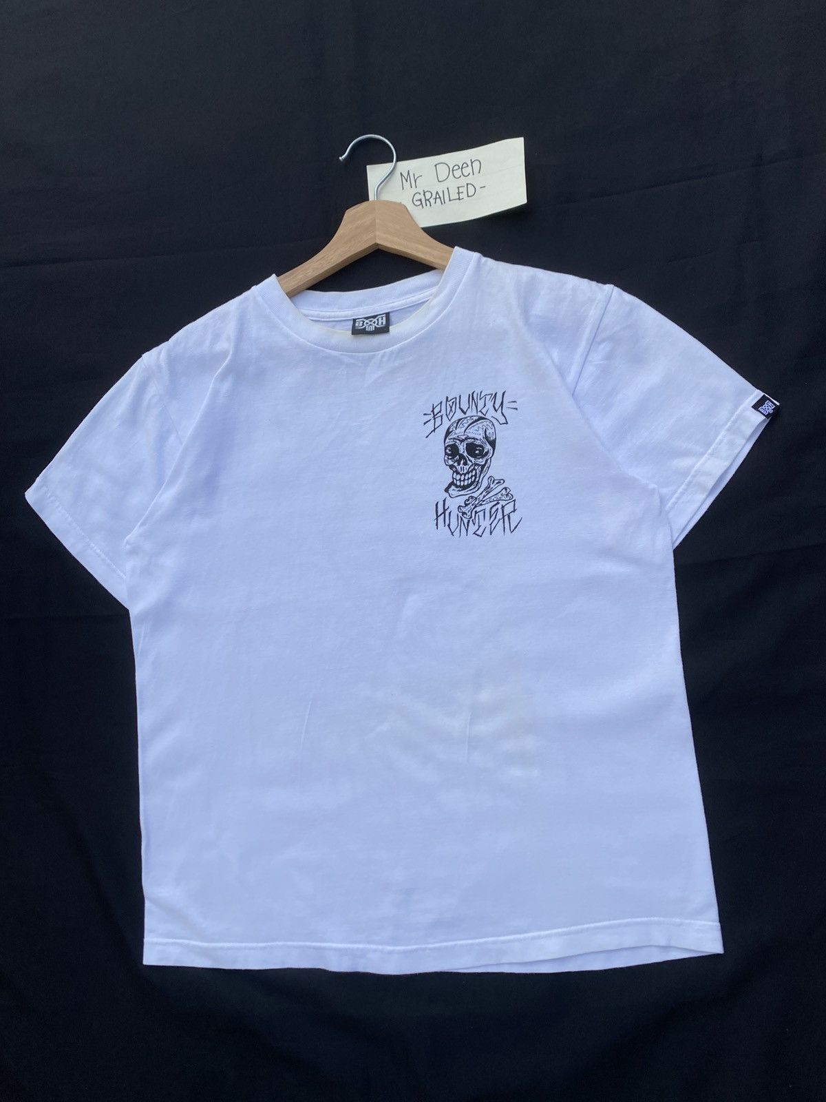 Bounty Hunter Rare Vintage 00s Bounty Hunter Skull Illustration Tshirt Size US M / EU 48-50 / 2 - 9 Thumbnail