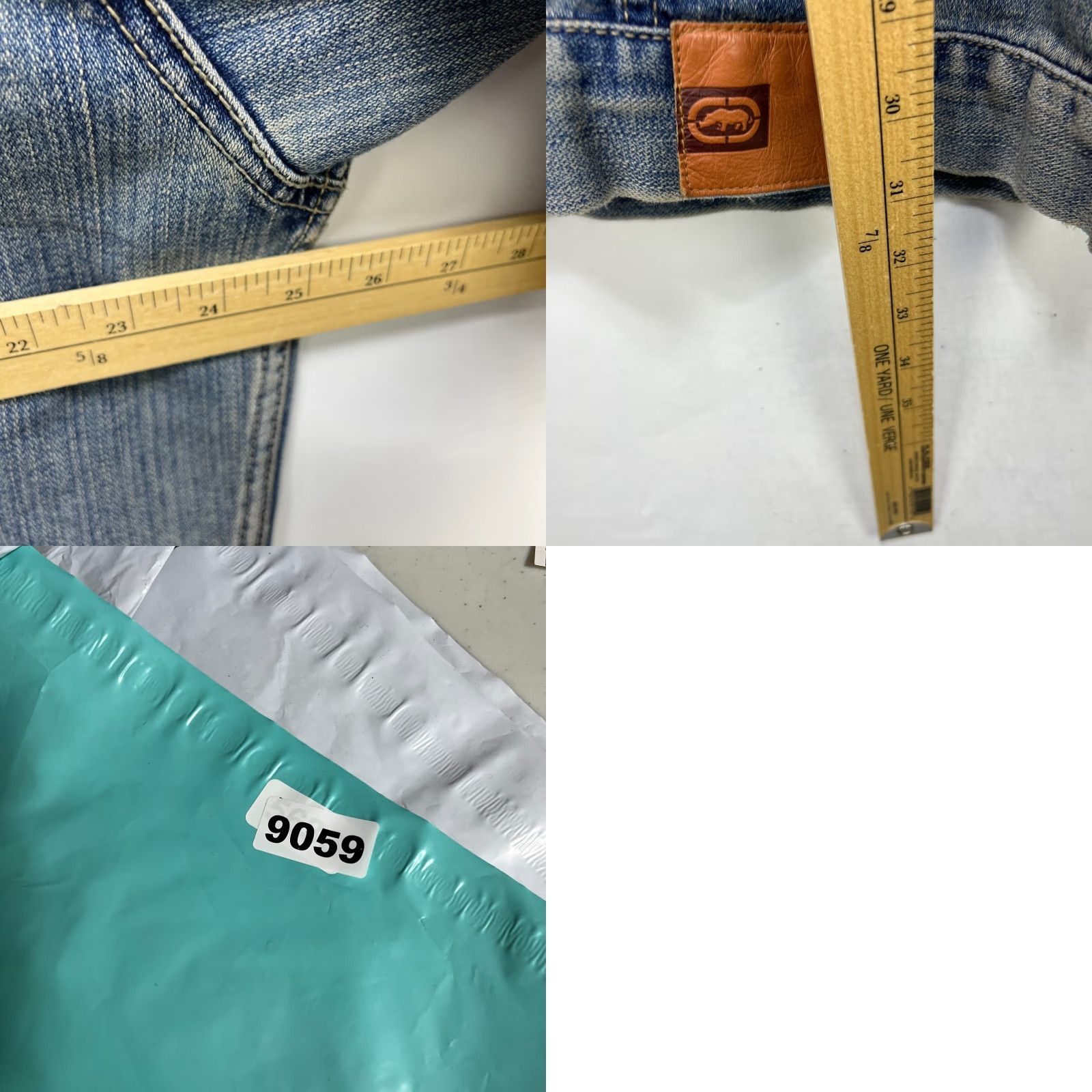 Ecko Unltd. VINTAGE Ecko Unltd DENIM Chore Jacket XL Men Blue 90s Hip Hop Baggy Windbreaker Jacket Size US XL / EU 56 / 4 - 9 Thumbnail