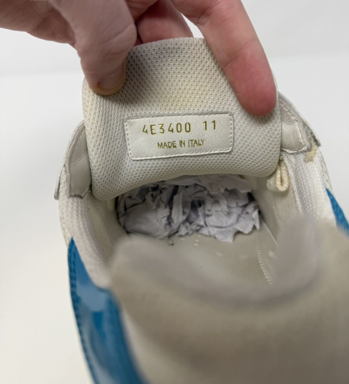Prada Prada Americas Cup Sneaker Light Blue Size US 12 / EU 45 - 7 Thumbnail