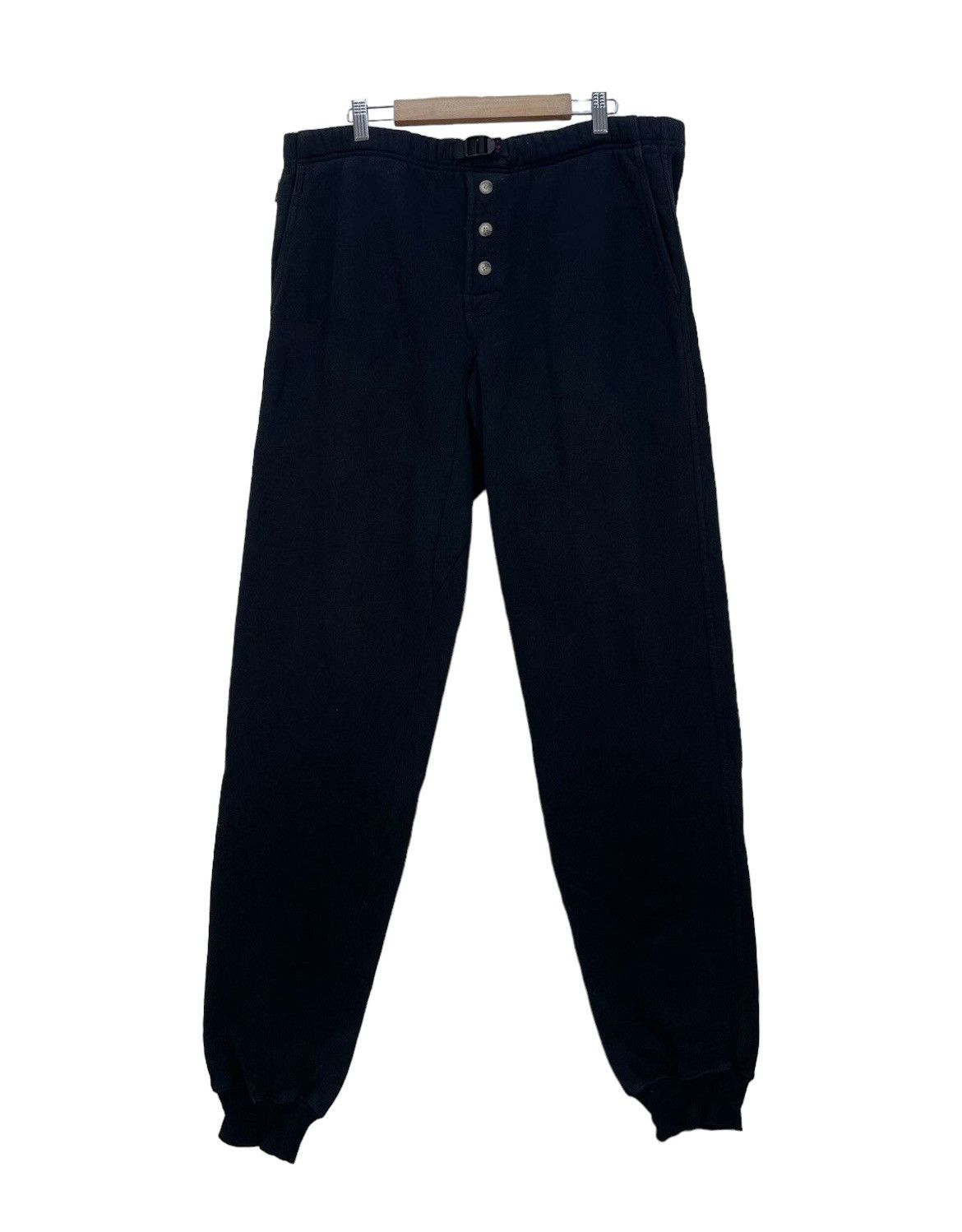 Gramicci × Vintage 🗣️Vintage Black Trouser Sweatpants Made In Usa Size US 37 - 1 Thumbnail