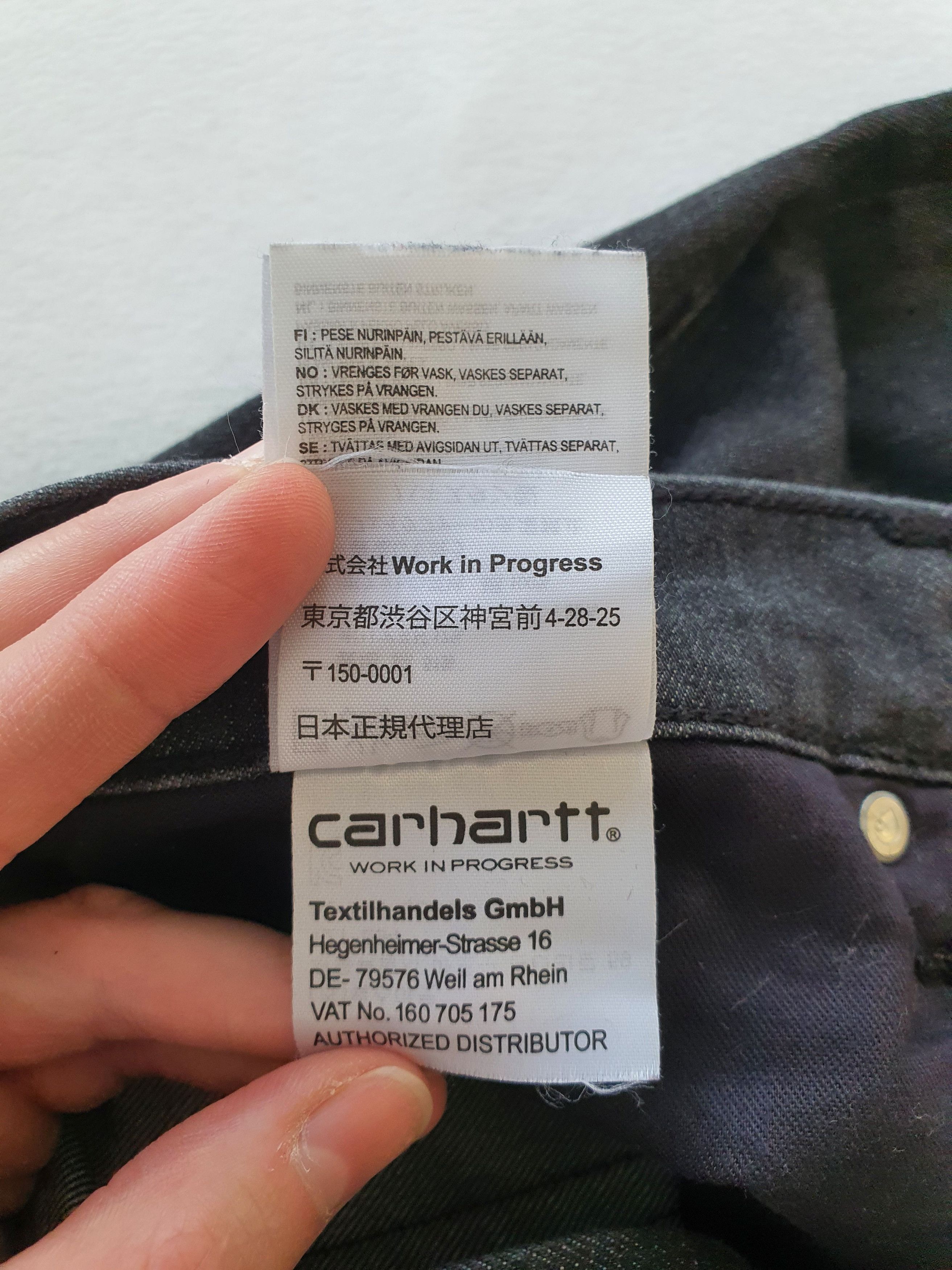 Carhartt Wip RODNEY PANT Denim Jeans (I022083) - CORDURA Denim - W30 Size US 30 / EU 46 - 8 Thumbnail