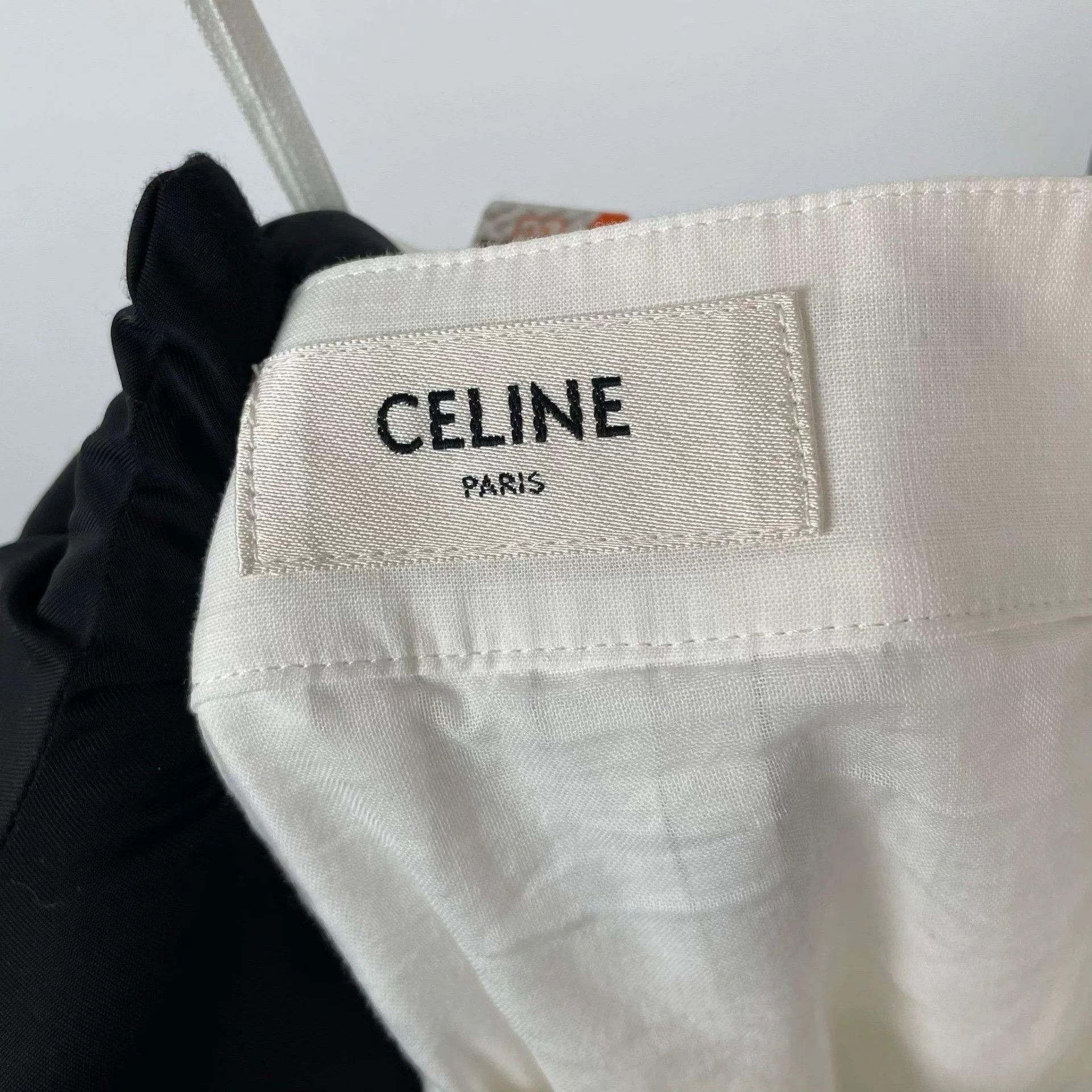 Celine Celine Women's White Skirt 40 Size 28" / US 6 / IT 42 - 3 Thumbnail