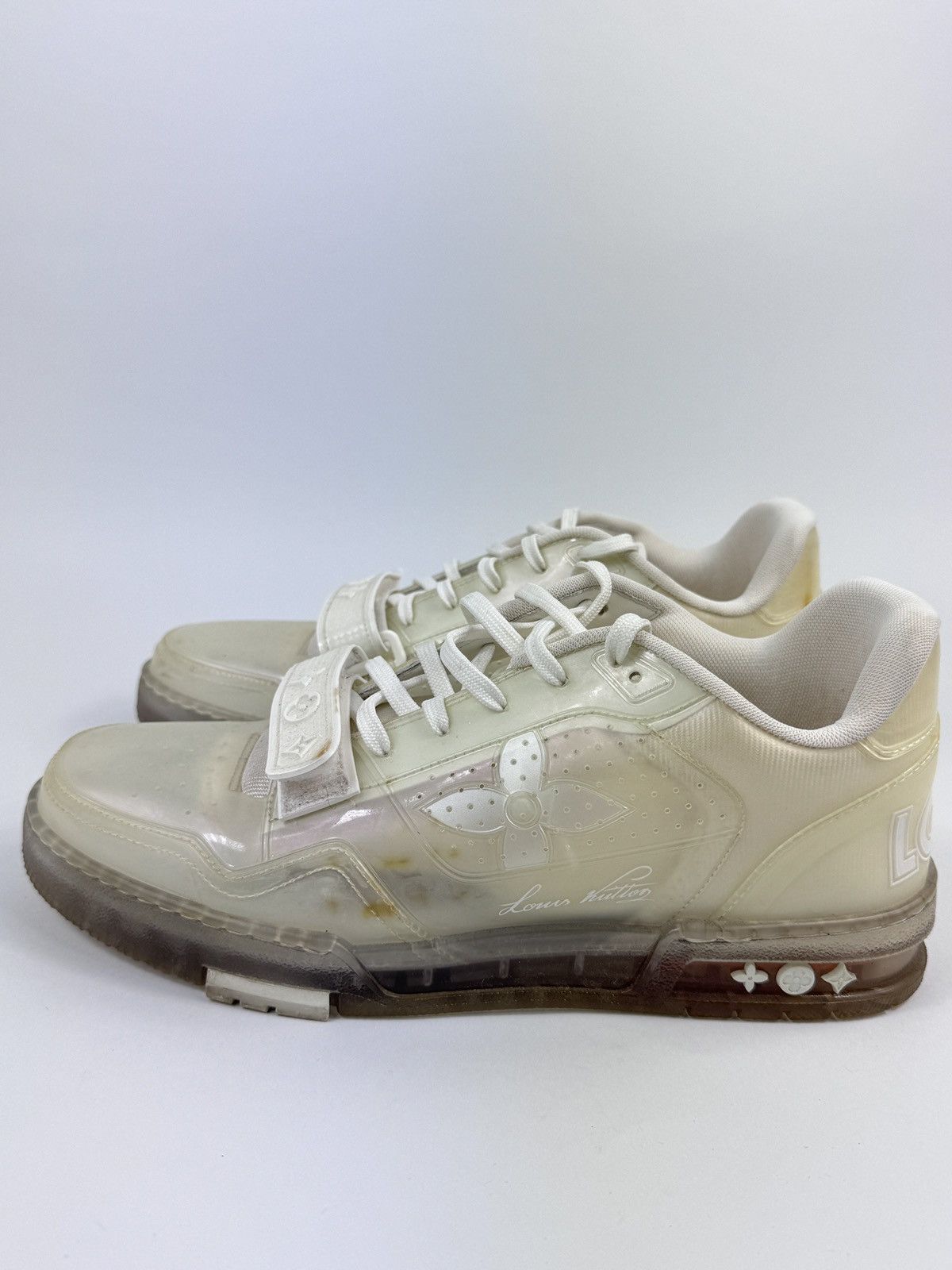 Louis Vuitton TRANSPARENT SNEAKERS Size US 8.5 / EU 41-42 - 3 Thumbnail