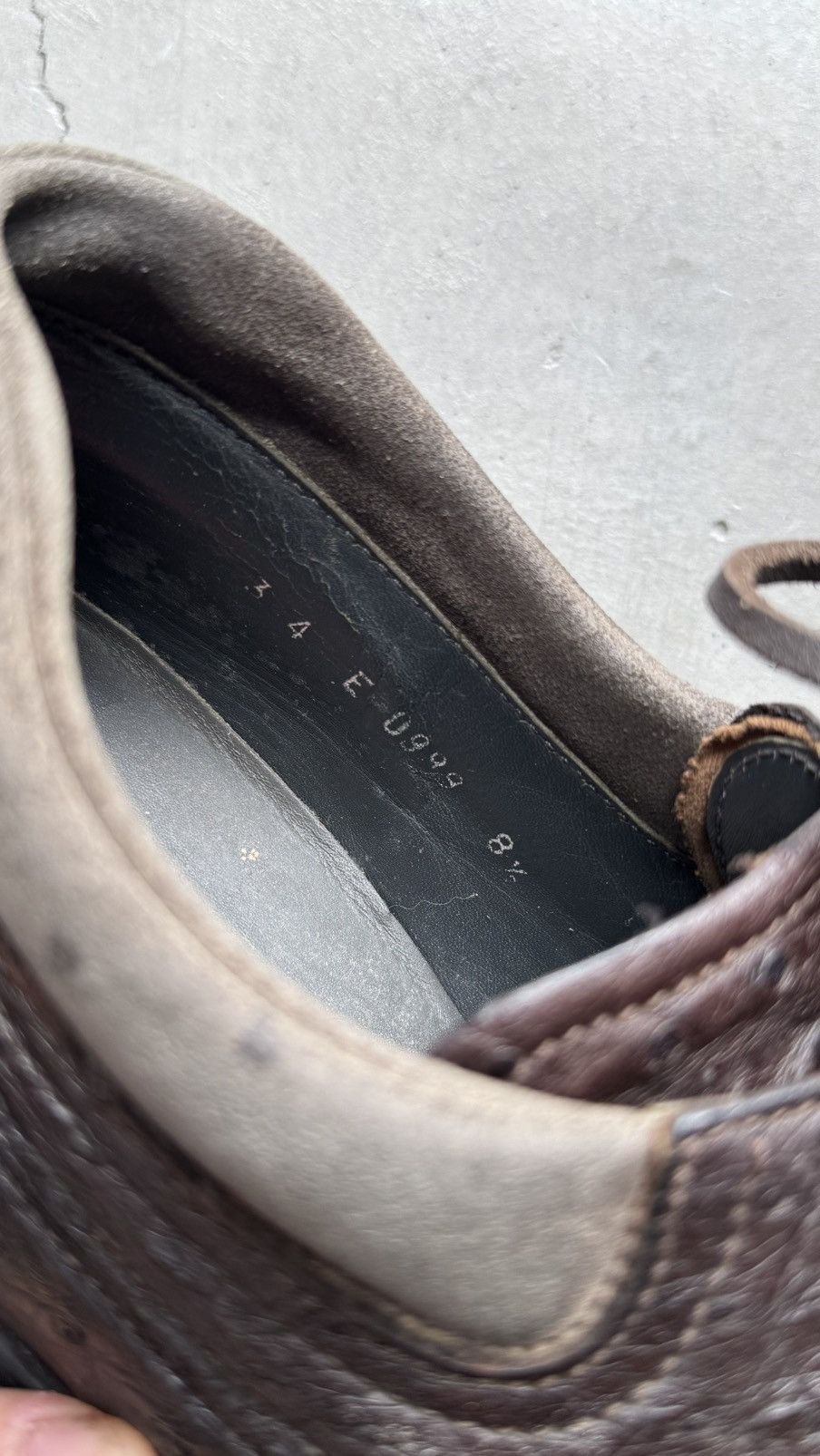 Prada Prada Ostrich Leather Shoes Size US 8.5 / EU 41-42 - 12 Thumbnail