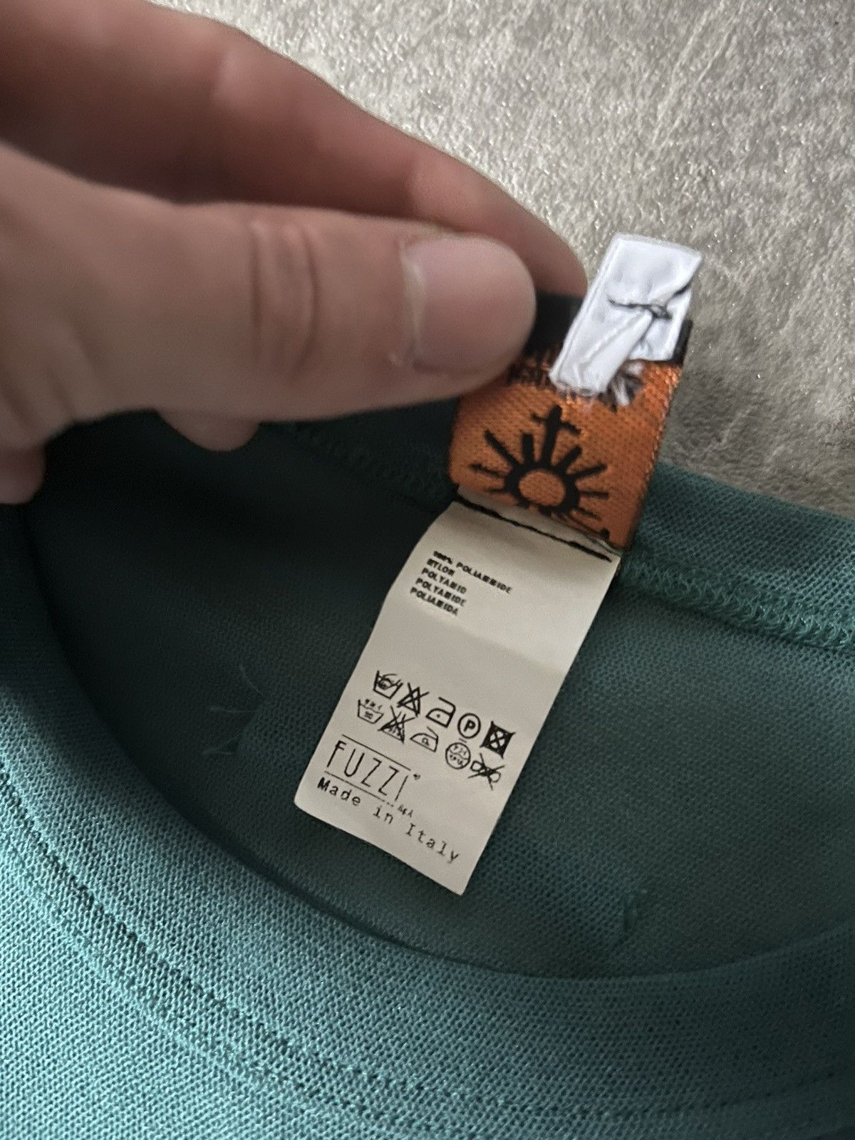 Jean Paul Gaultier Vintage Jean Paul Gaultier mesh T-shirt turquoise Size M / US 6-8 / IT 42-44 - 7 Thumbnail
