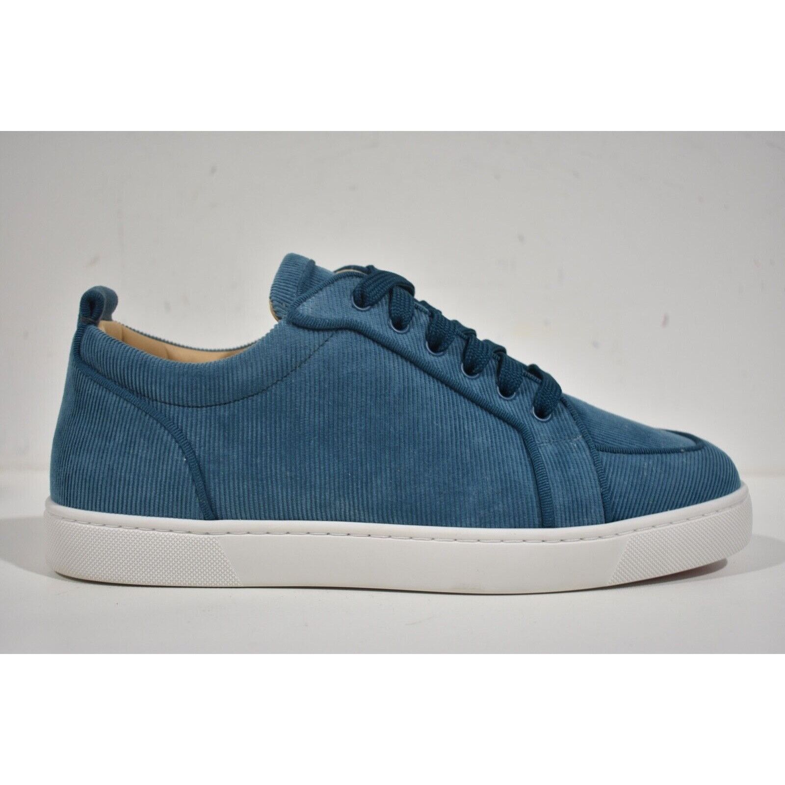 Christian Louboutin Christian Louboutin Men Rantulow Orlato Flat Blue Corduroy Size US 10 / EU 43 - 2 Thumbnail