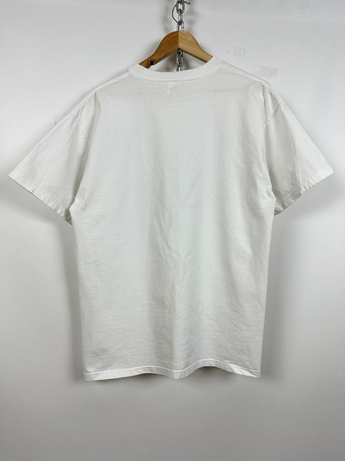 Keith Haring 1999 Vintage Keith Haring Save Water Drink Wine Art T-Shirt Size US L / EU 52-54 / 3 - 3 Thumbnail