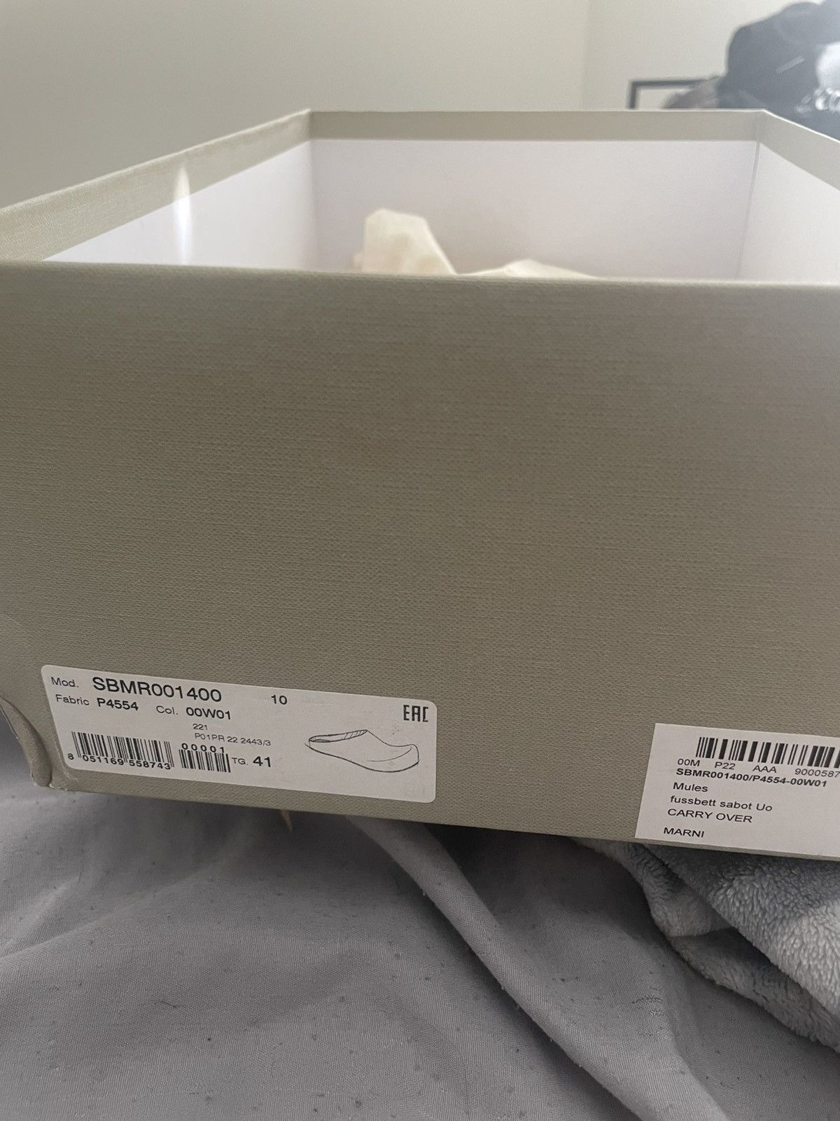 Marni Marni white fussbet sabot loafer Size US 8 / EU 41 - 4 Thumbnail