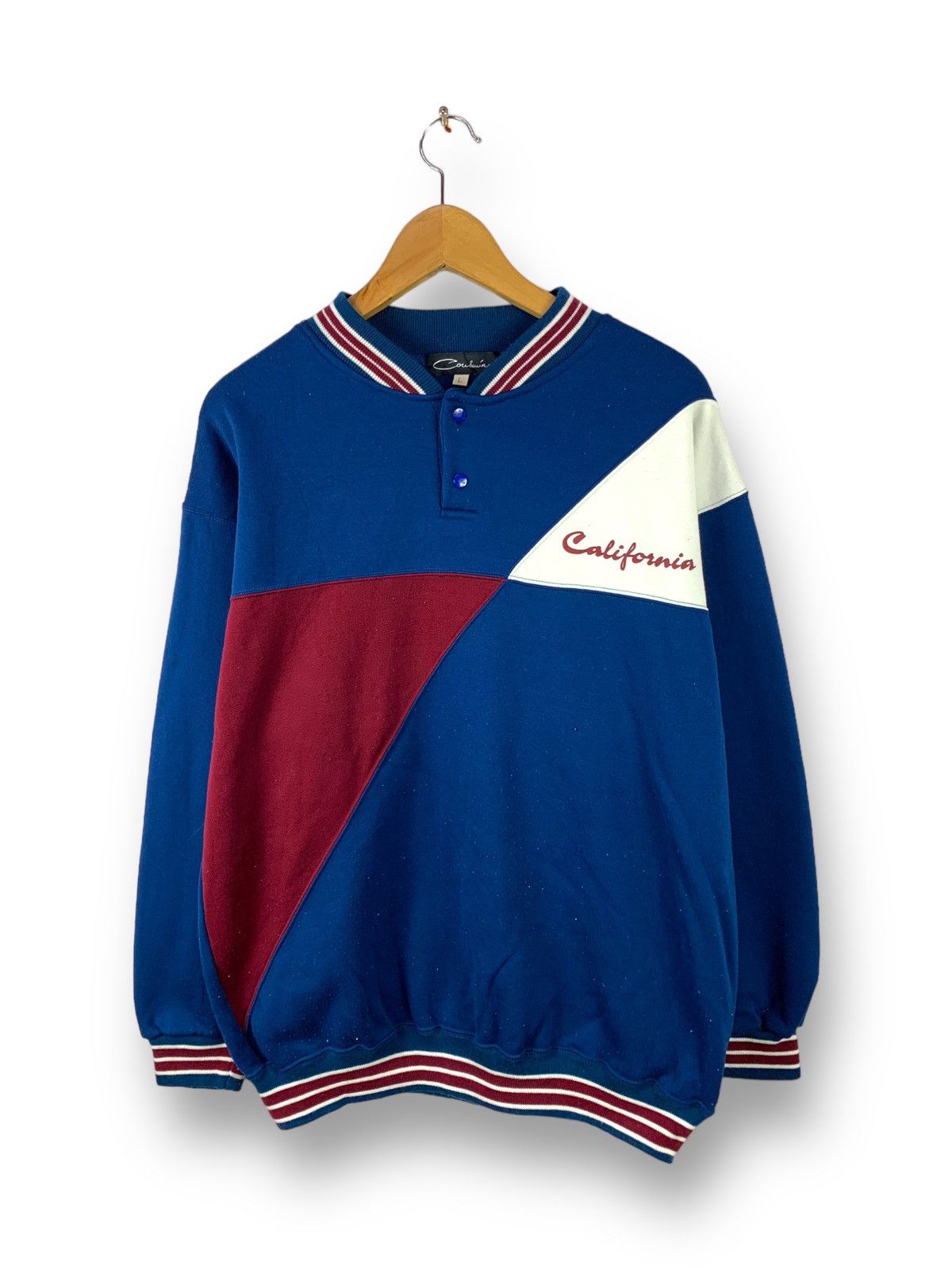 Japanese Brand Steals! California Snap Button Sweater Size US L / EU 52-54 / 3 - 1 Thumbnail