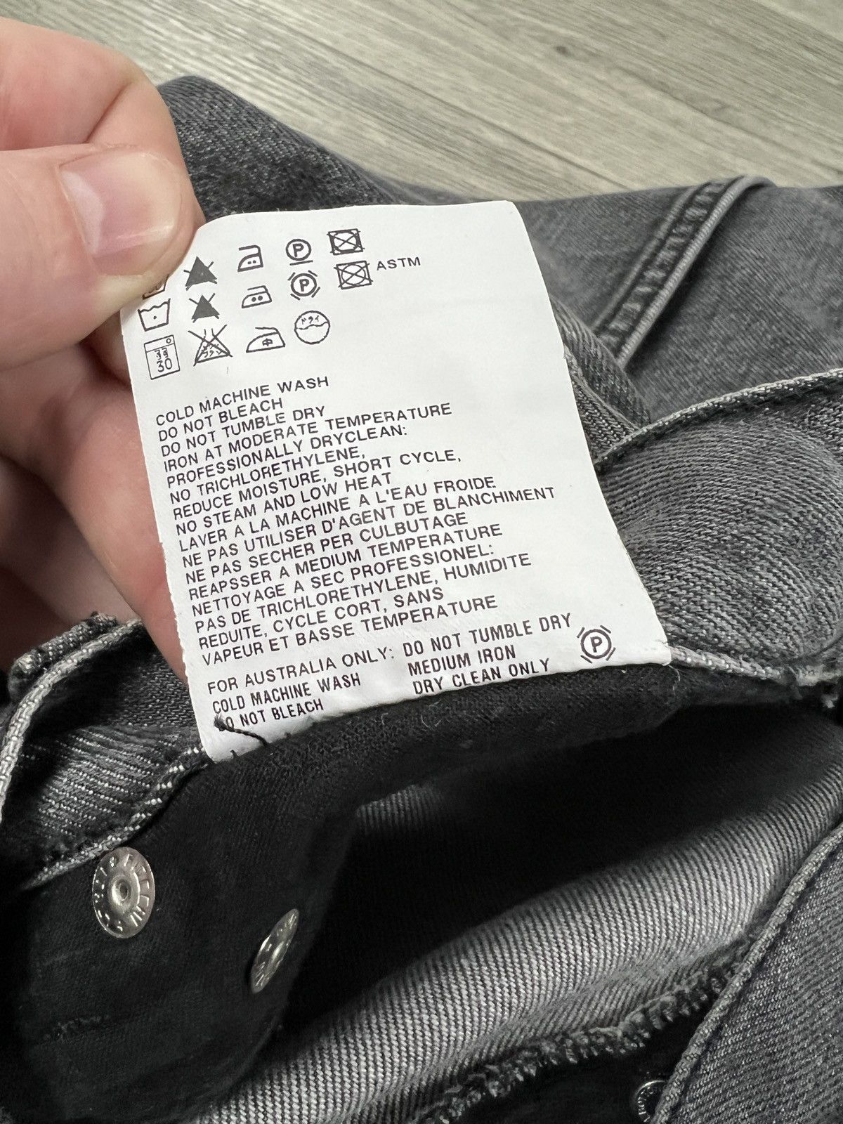 Jil Sander Vintage Jil sander archival grey jeans rare size 34 Size US 34 / EU 50 - 7 Thumbnail