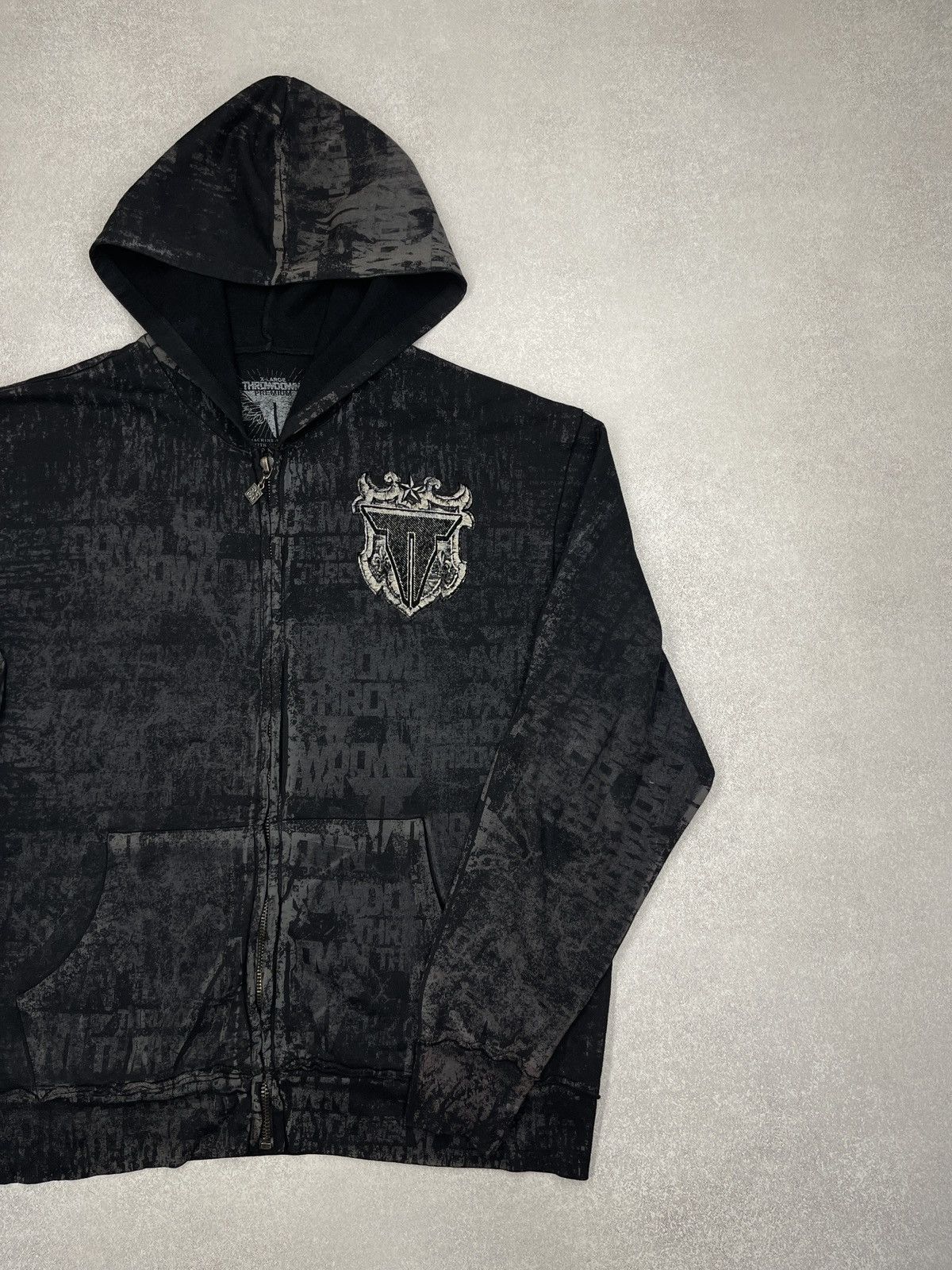 Affliction Affliction Throwdown Premium MMA Hoodie Full Print Big Logo Size US XL / EU 56 / 4 - 8 Thumbnail