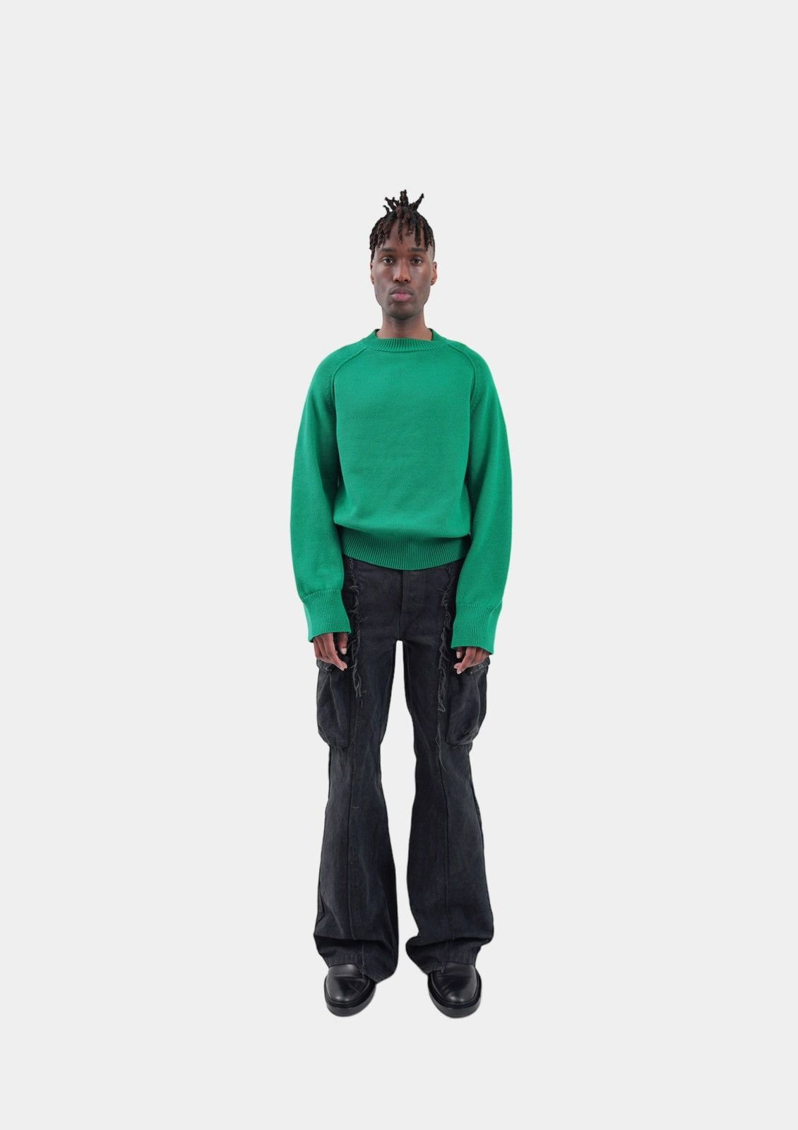Vuja De THE “PIEGE” CASHMERE BLEND SWEATER Size US L / EU 52-54 / 3 - 2 Thumbnail