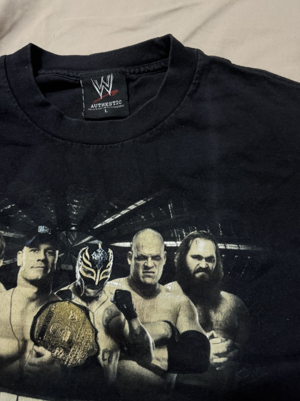 Vintage Vintage 00s WWE No Way Out 2009 PPV T-Shirt Size US L / EU 52-54 / 3 - 5 Thumbnail