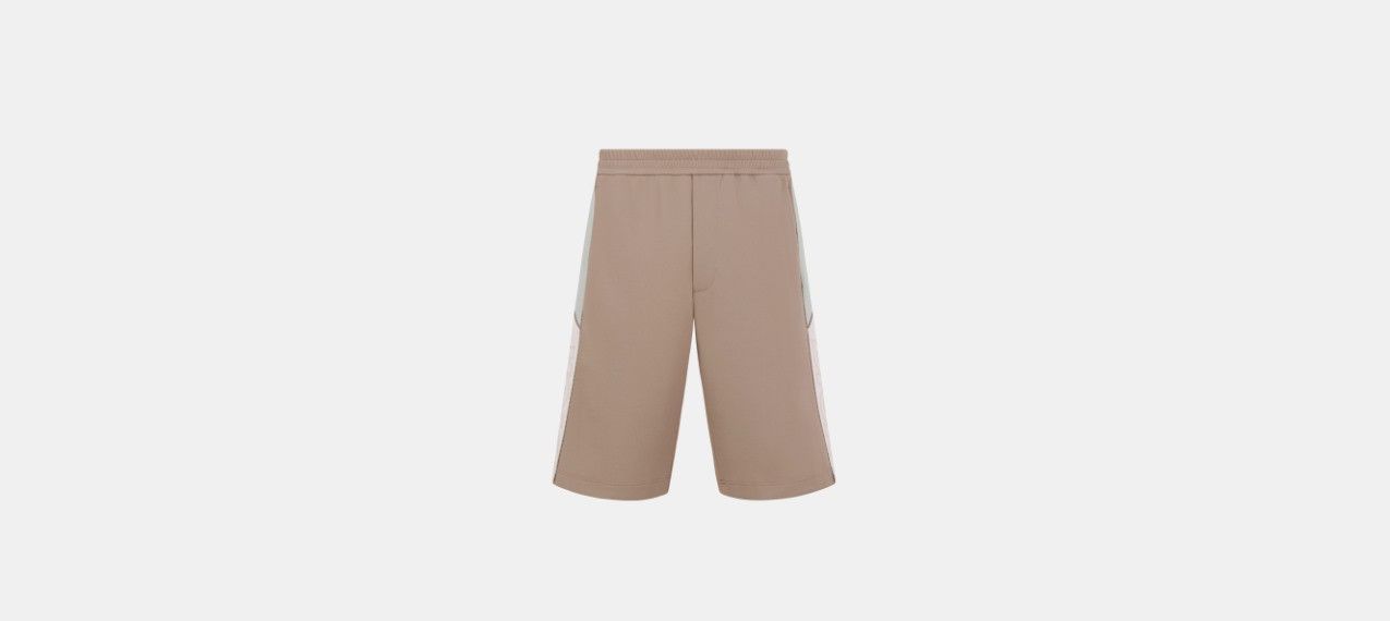 Dior o1w1db10824 Track Shorts in Dark Beige Size US 40 / EU 56 - 1 Thumbnail