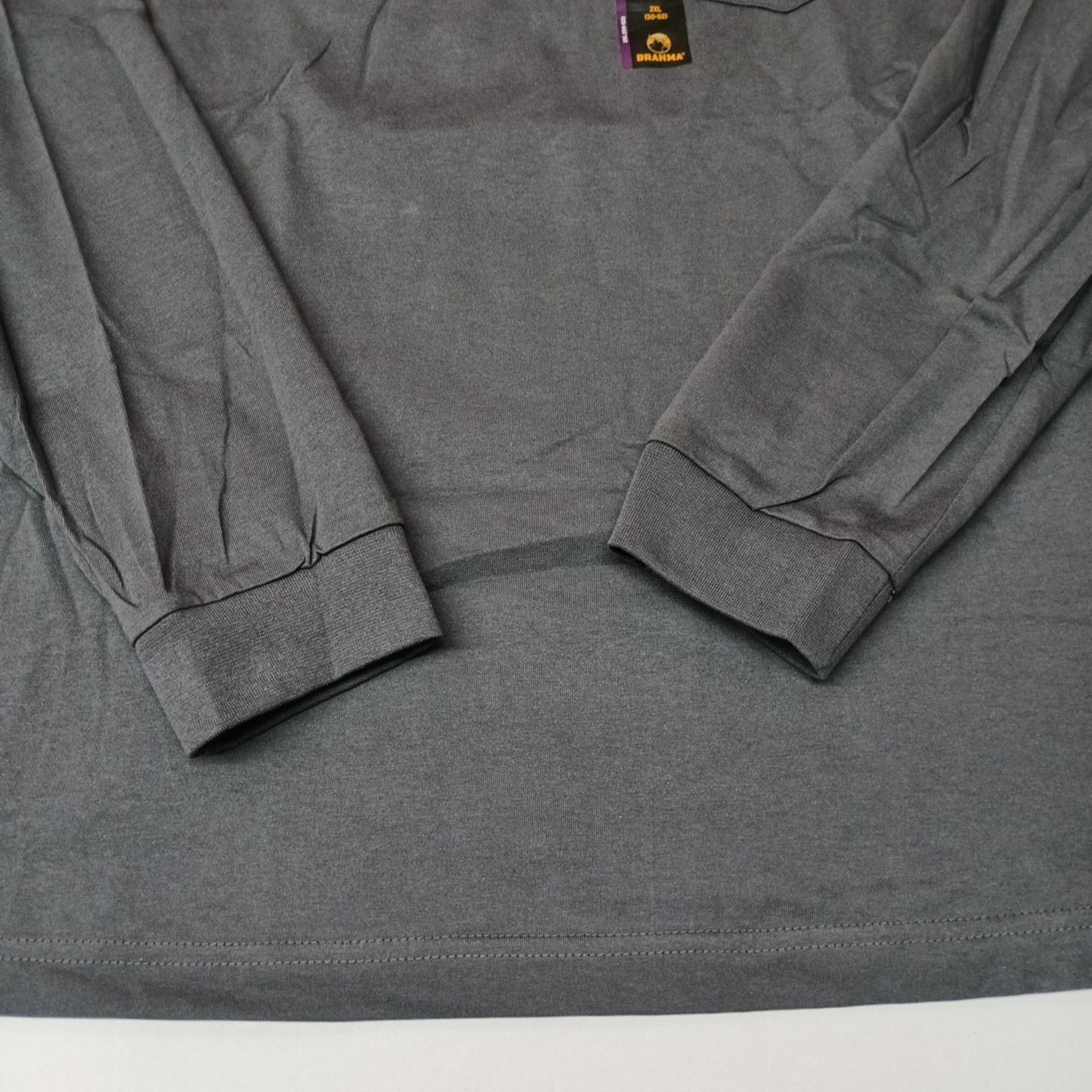 Other 2 Brahma Core Work T-Shirt 2XL 50-52 Gray, Black Pocket Tee Size US XXL / EU 58 / 5 - 3 Thumbnail