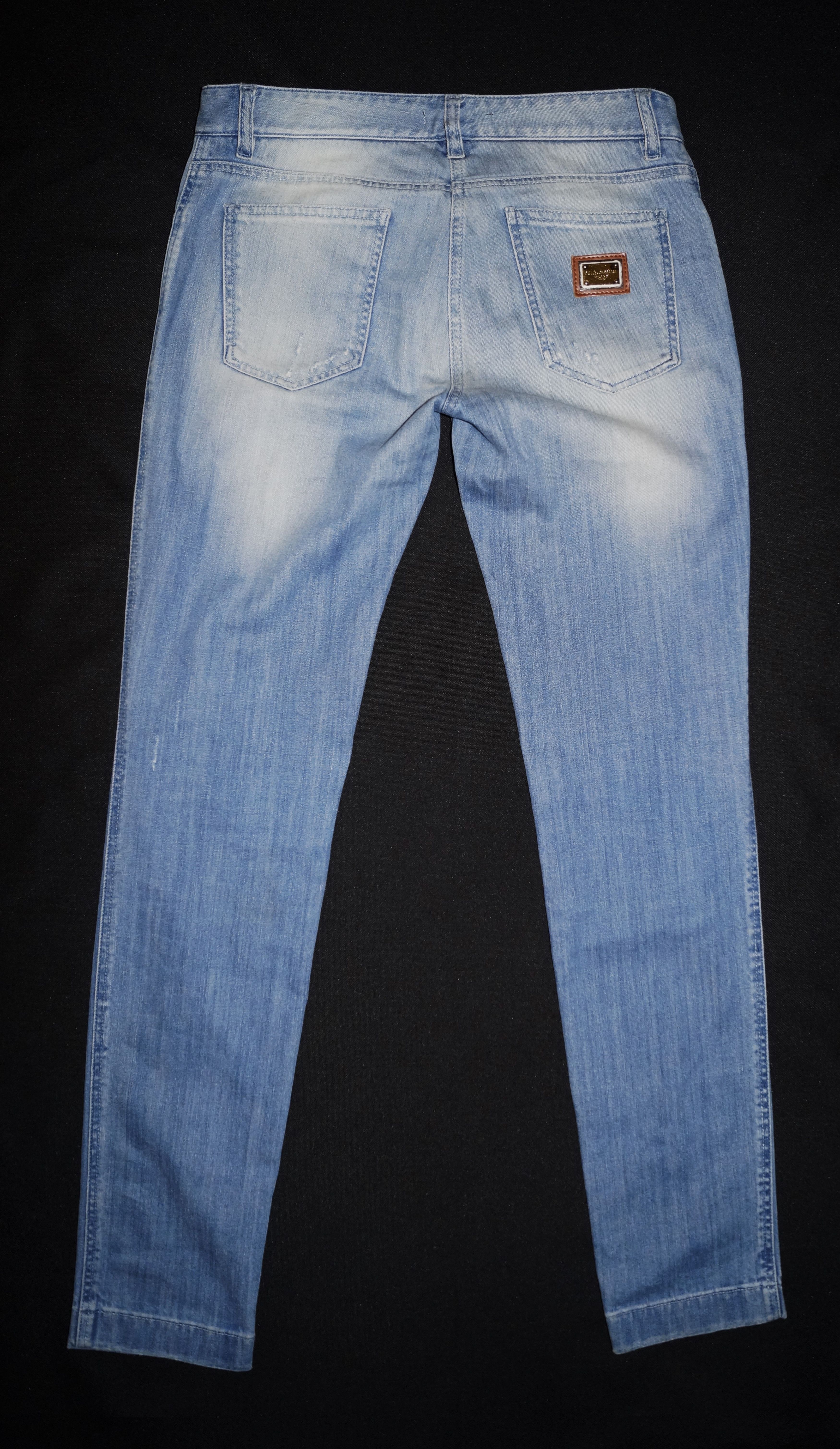Dolce & Gabbana Dolce & Gabbana luxury Italian straigth jeans 42 size Size 42" / US 20 - 2 Thumbnail