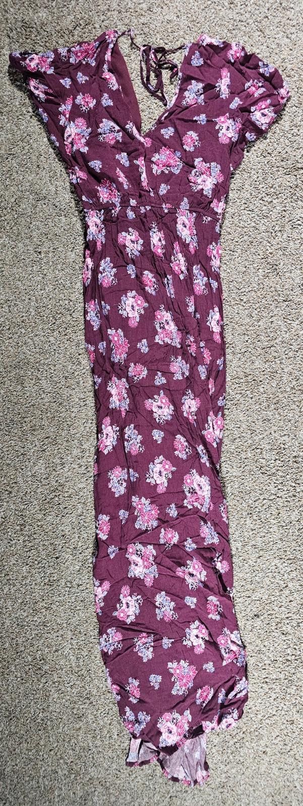 Other Three Pink Hearts XS Dress Red Floral Size XS / US 0-2 / IT 36-38 - 6 Thumbnail