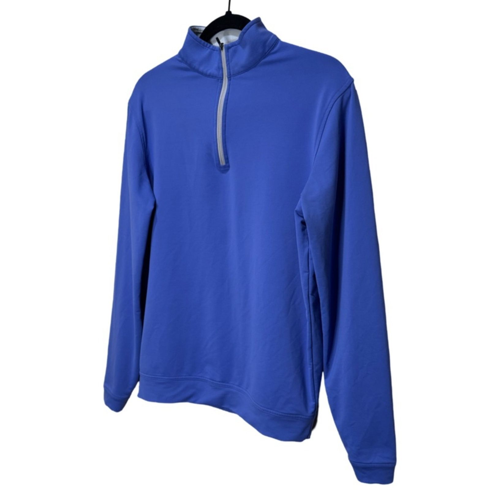 Peter Millar Peter Millar Wicking 1/4 Zip Pullover Sweater - Periwinkle Size S / US 4 / IT 40 - 2 Thumbnail