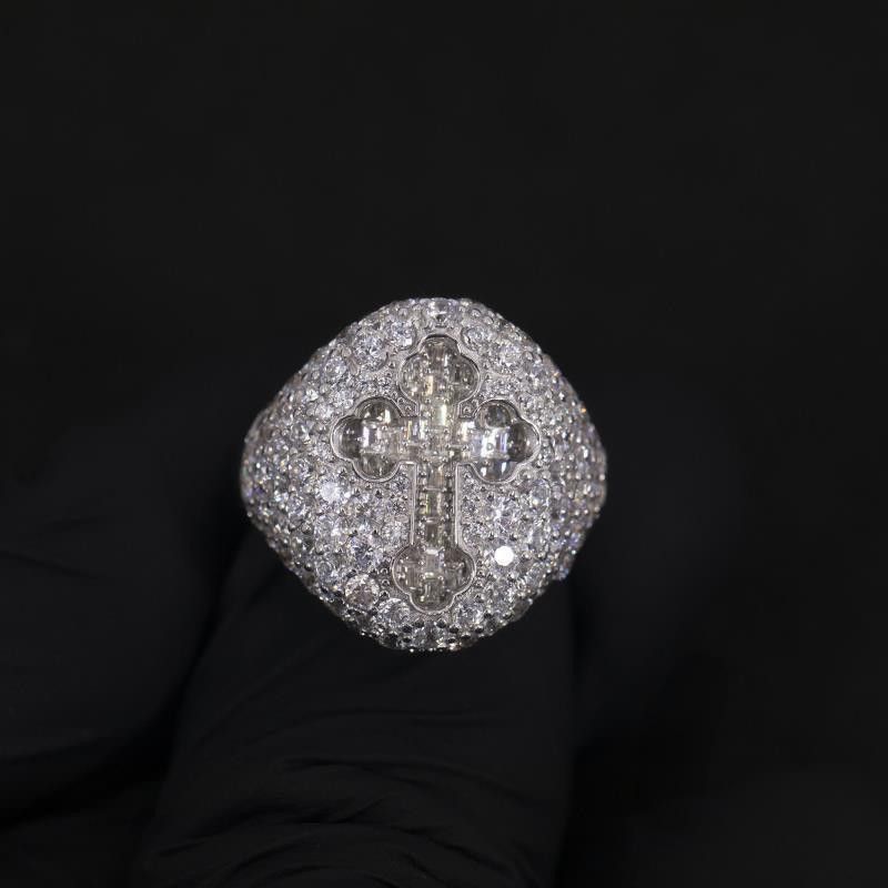 Jewelry Cross Matchless Jewelry Rings Open Chrome Ring (Size 7-13) Size ONE SIZE - 3 Thumbnail
