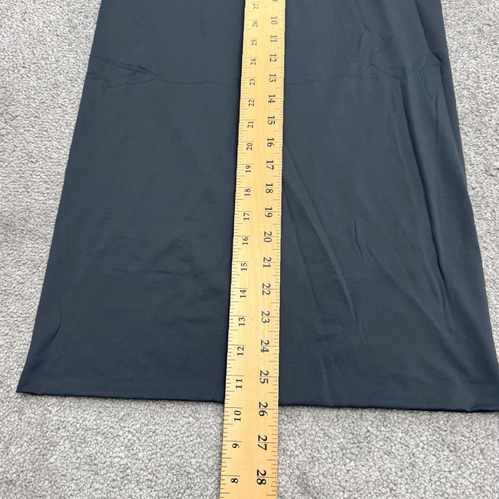 Vintage Epoque Evolution Skirt Womens Medium Maxi Long Straight Gray Soft Stretch 24x26 Size 32" / US 10 / IT 46 - 6 Thumbnail