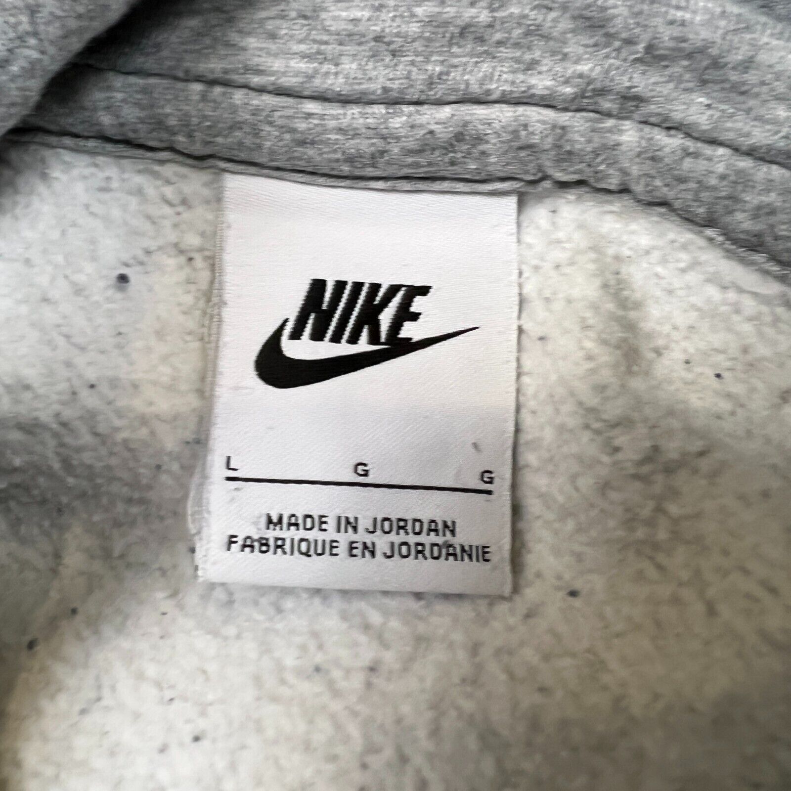 Nike × Vintage Nike Sportswear Hoodie Large Swoosh Fleece Pullover Hooded Size US L / EU 52-54 / 3 - 4 Thumbnail