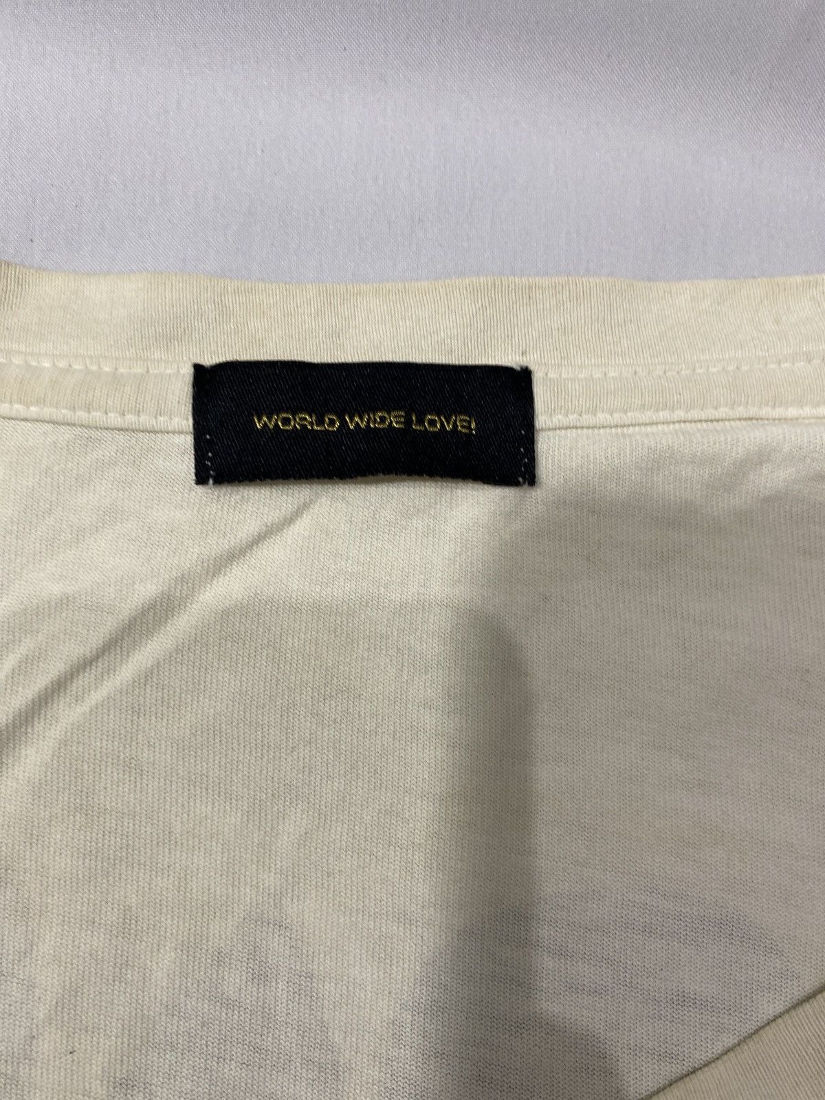Hysteric Glamour 00’s World Wide Love Skull Punk Death Tshirt Size US M / EU 48-50 / 2 - 4 Thumbnail