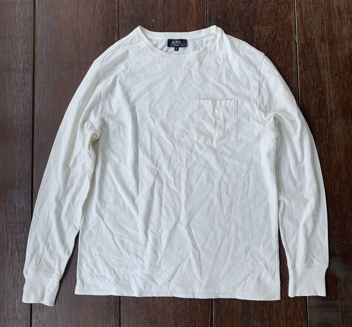 A.P.C. A.P.C longsleeve tee Size US S / EU 44-46 / 1 - 1 Thumbnail