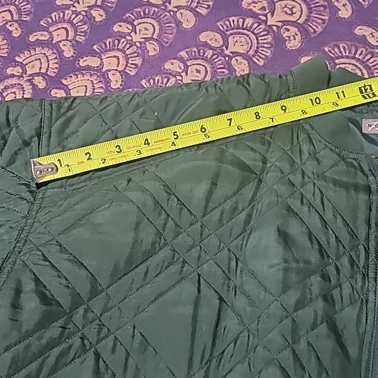 Robert Stock Rico y Suave Silk Quilted Bomber Jacket 90s-supreme Size L / US 10 / IT 46 - 7 Thumbnail