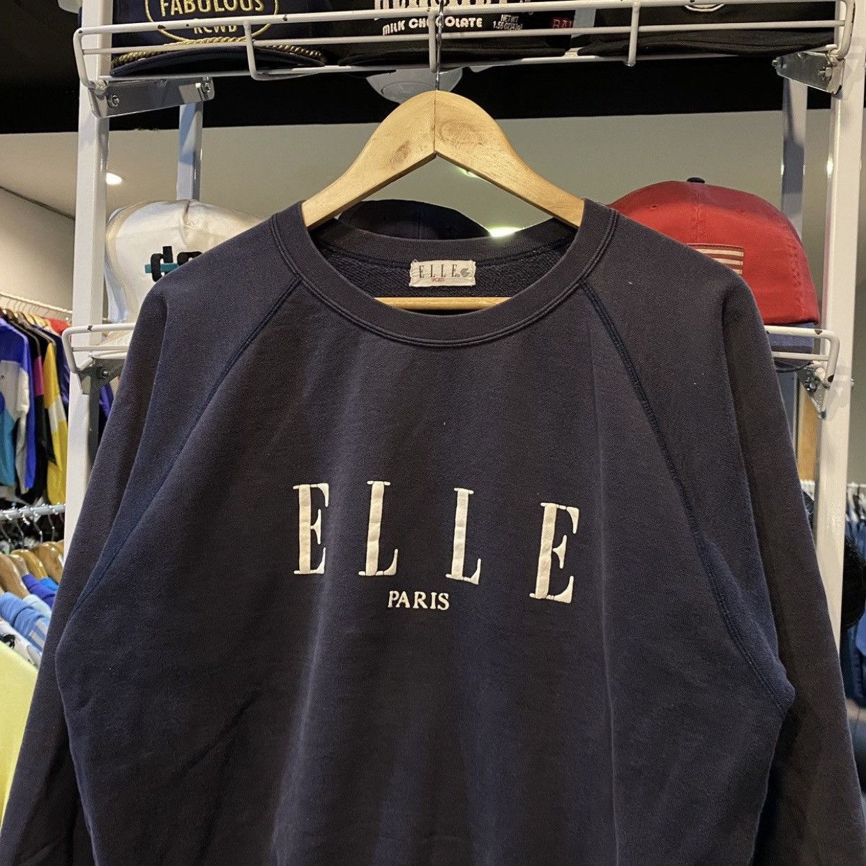 Vintage ELLE Paris Big Spell Size US S / EU 44-46 / 1 - 3 Thumbnail
