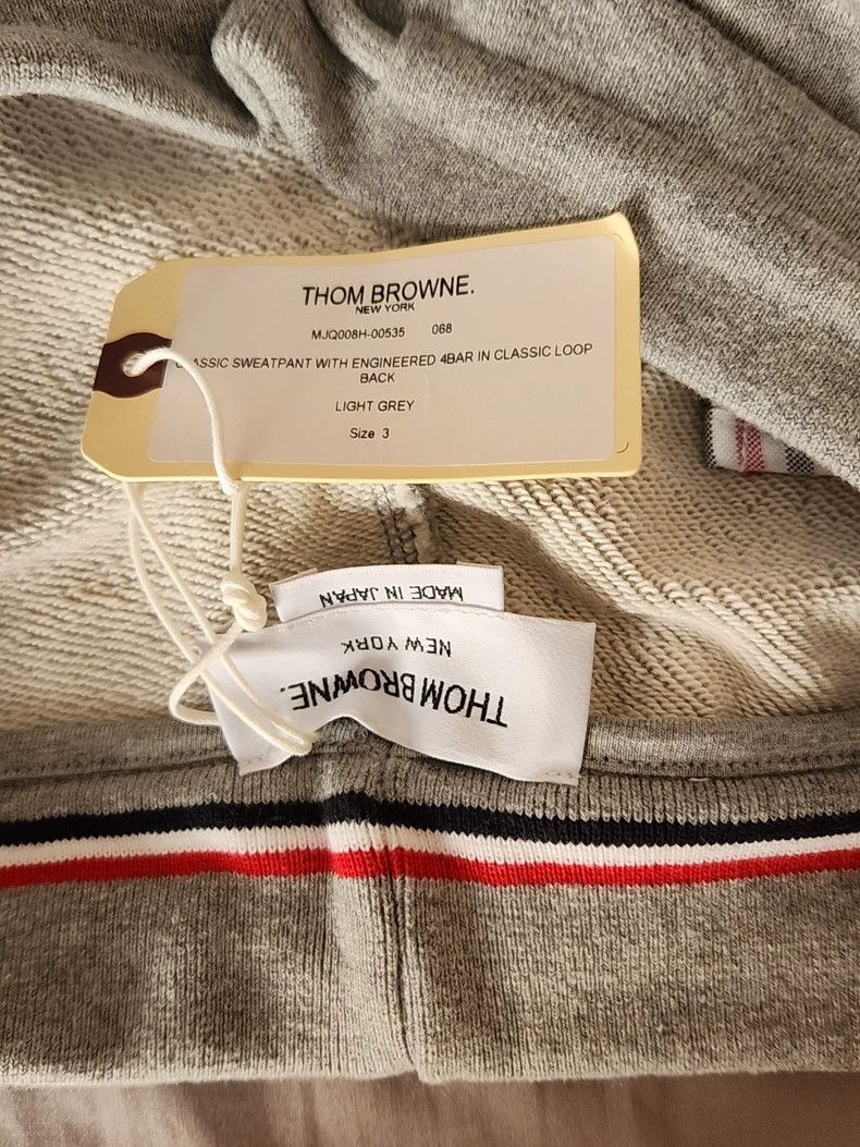 Other Thom Browne size3 Classic grey four-barrel trousers Size US 27 - 2 Thumbnail