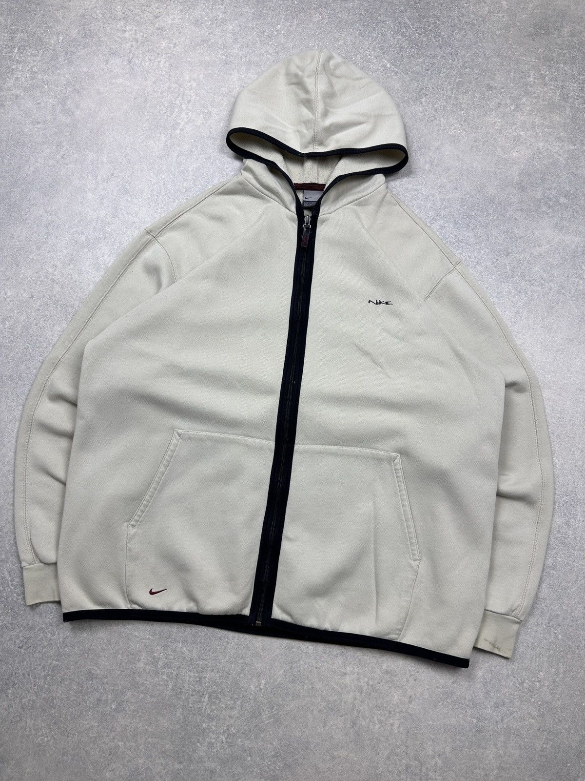 Nike × Vintage True Vintage Zip-hoodie Nike mini logo Size US L / EU 52-54 / 3 - 2 Thumbnail
