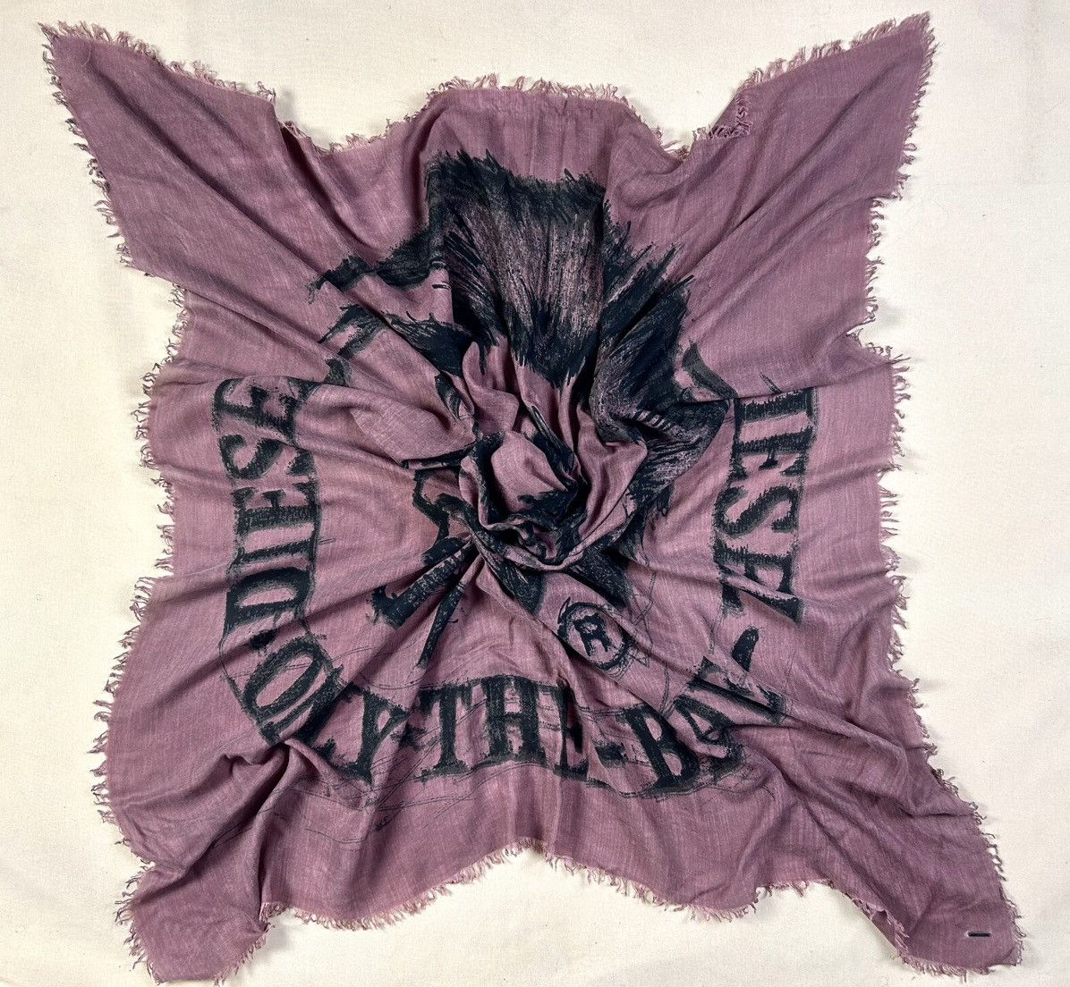 Diesel Diesel light purple viscose scarf Size ONE SIZE - 2 Thumbnail