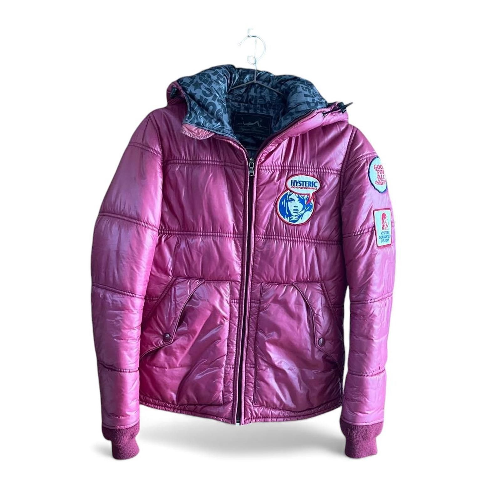 Hysteric Glamour Hysteric Glamour - Pink Puffer Jacket Hood Size M / US 6-8 / IT 42-44 - 2 Thumbnail