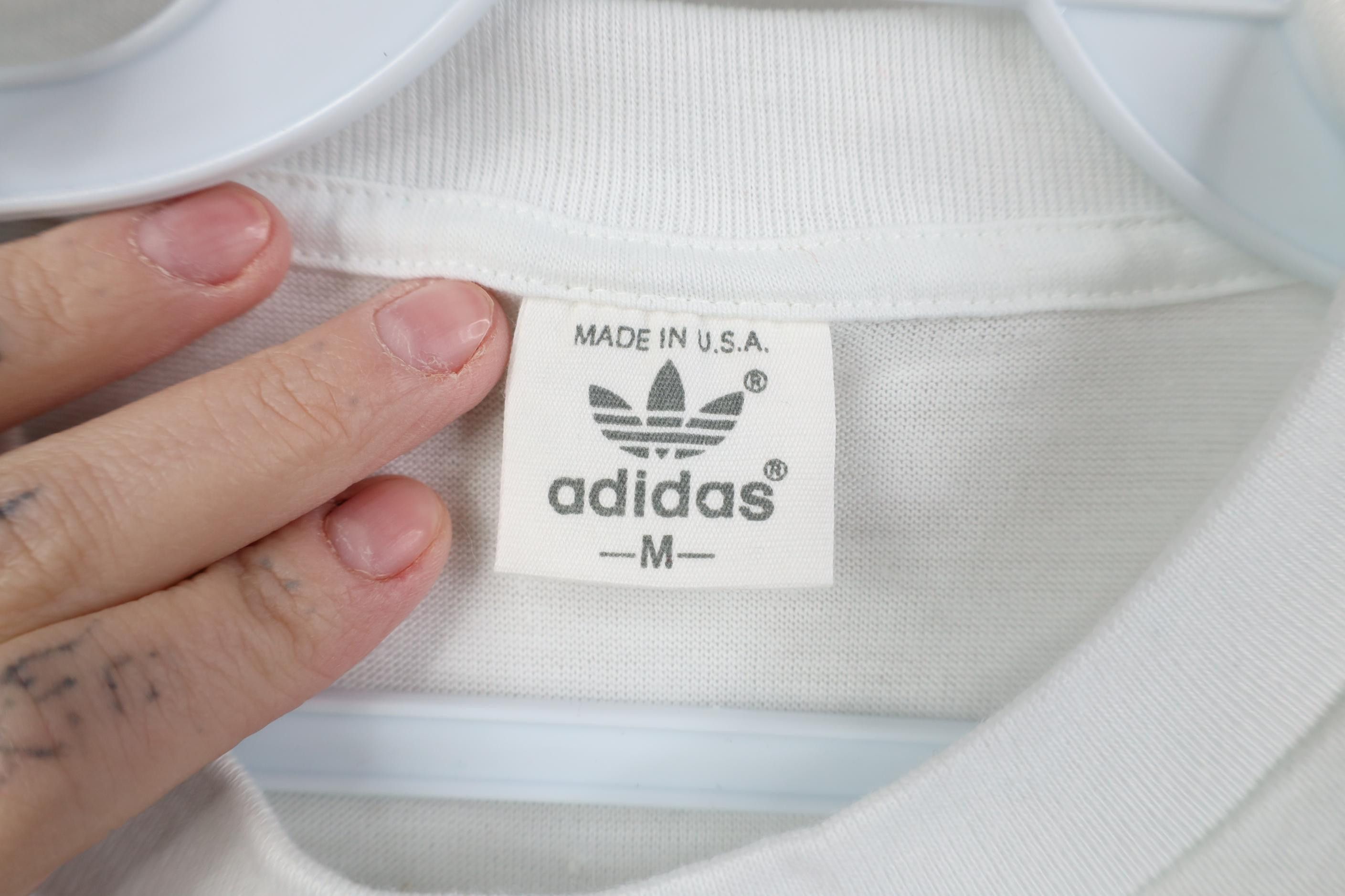 Adidas Deadstock Vintage 80s Adidas 1988 Olympics Sunburst T-Shirt Size US M / EU 48-50 / 2 - 9 Thumbnail