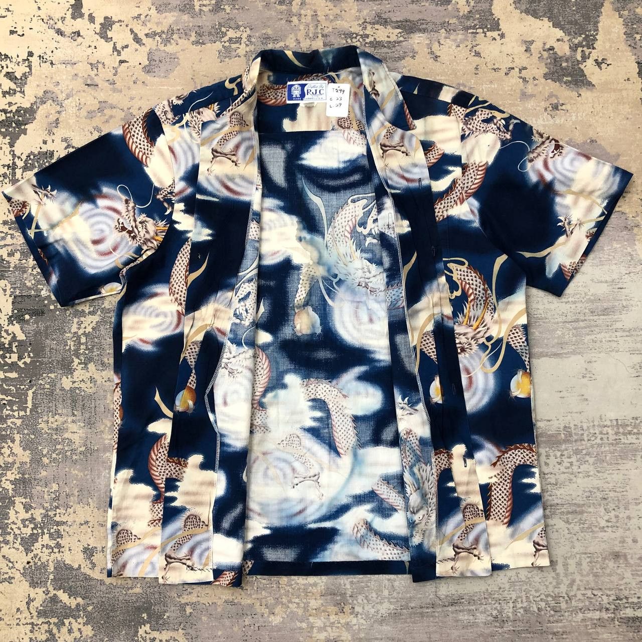 Other T299 STYLED BY RJC SUKAJAN DRAGON YAKUZA BOWLING SHIRTS Size US L / EU 52-54 / 3 - 3 Thumbnail