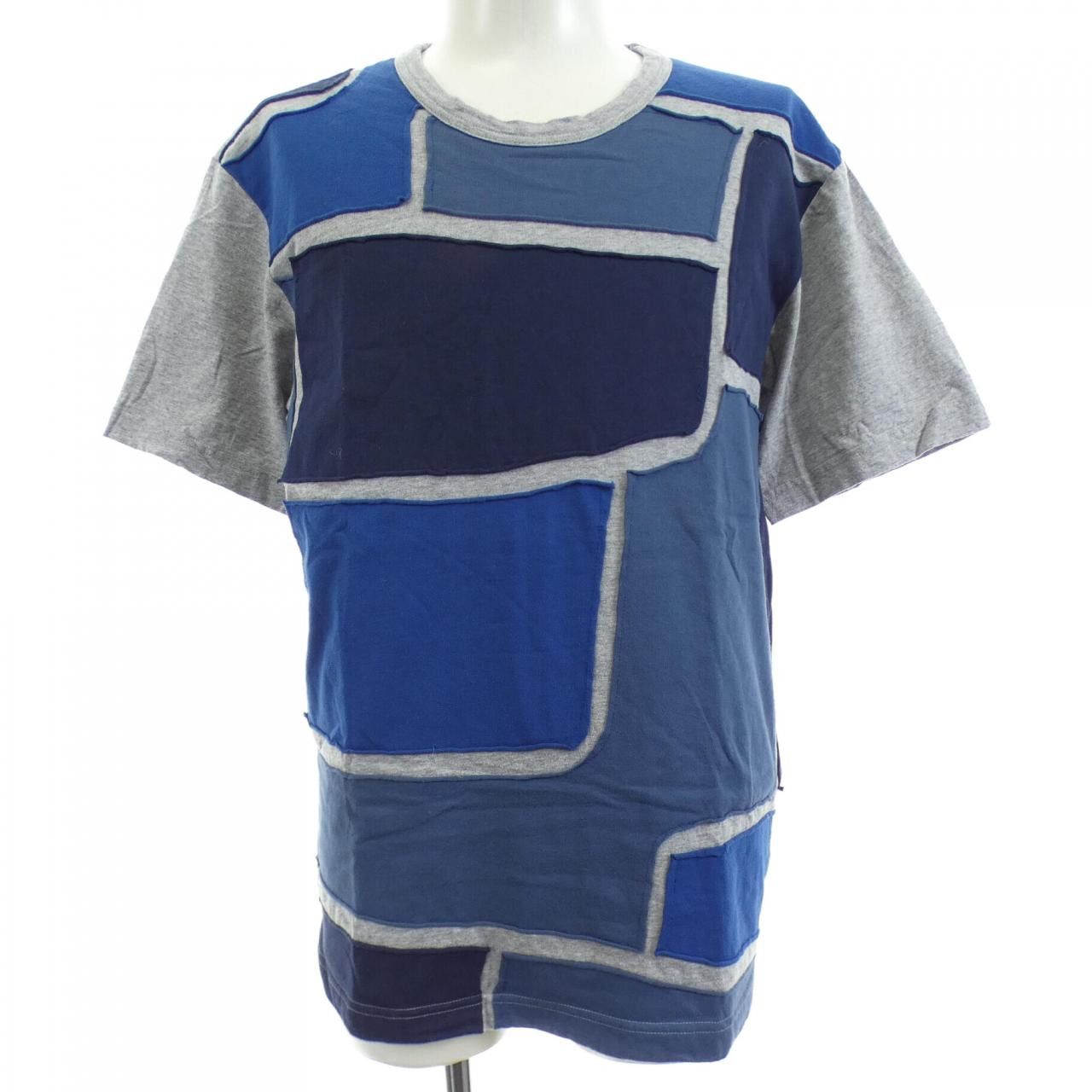 Comme des Garcons Comme des Garçons Comme des Garcons Homme Deux Cotton T Shirt Textile T-Shirts PCT017 DUTY FREE for USA Size ONE SIZE - 1 Thumbnail