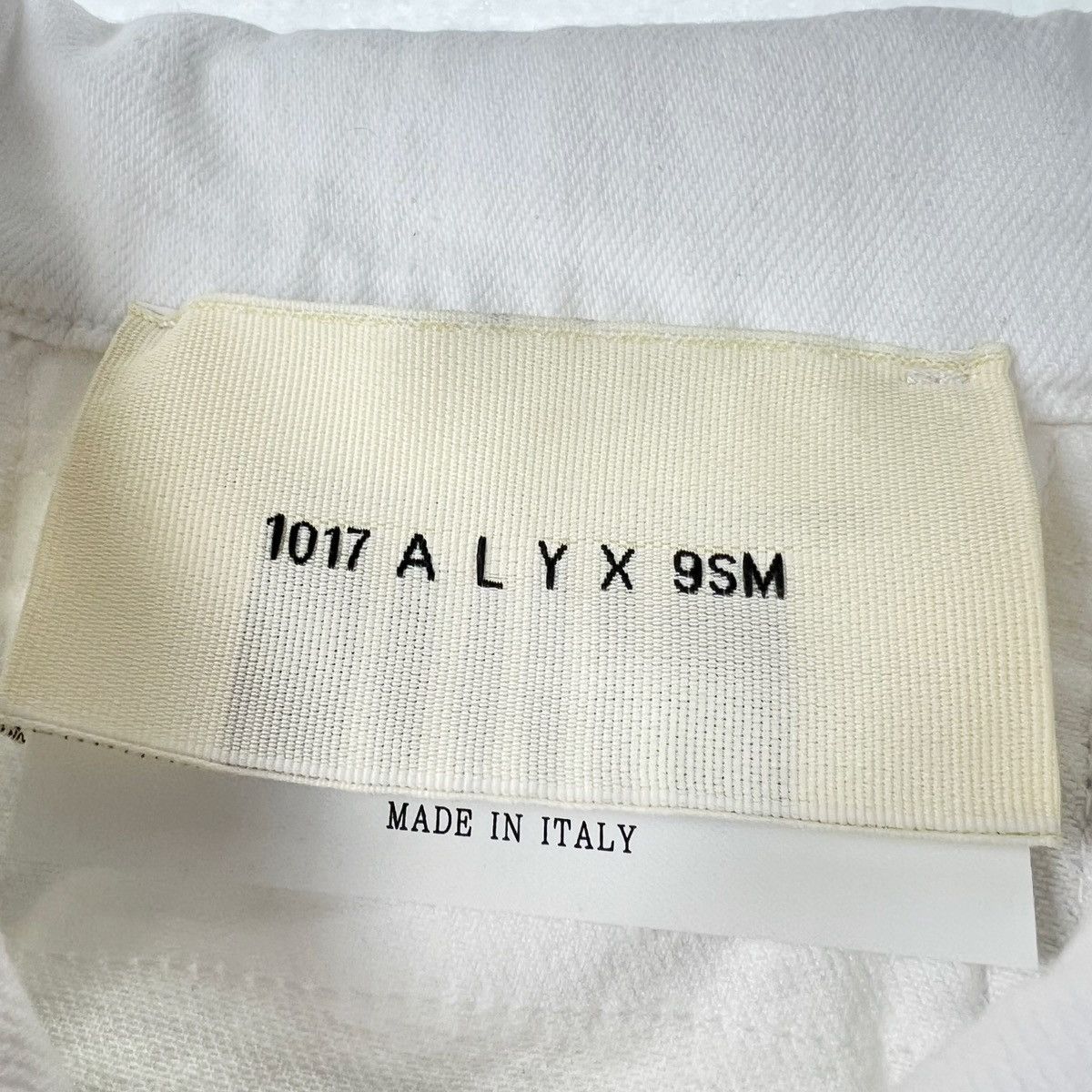 1017 ALYX 9SM × Alyx × Blackmeans 1017 ALYX 9SM x Blackmeans Studded White Denim Jacket Size US S / EU 44-46 / 1 - 7 Thumbnail
